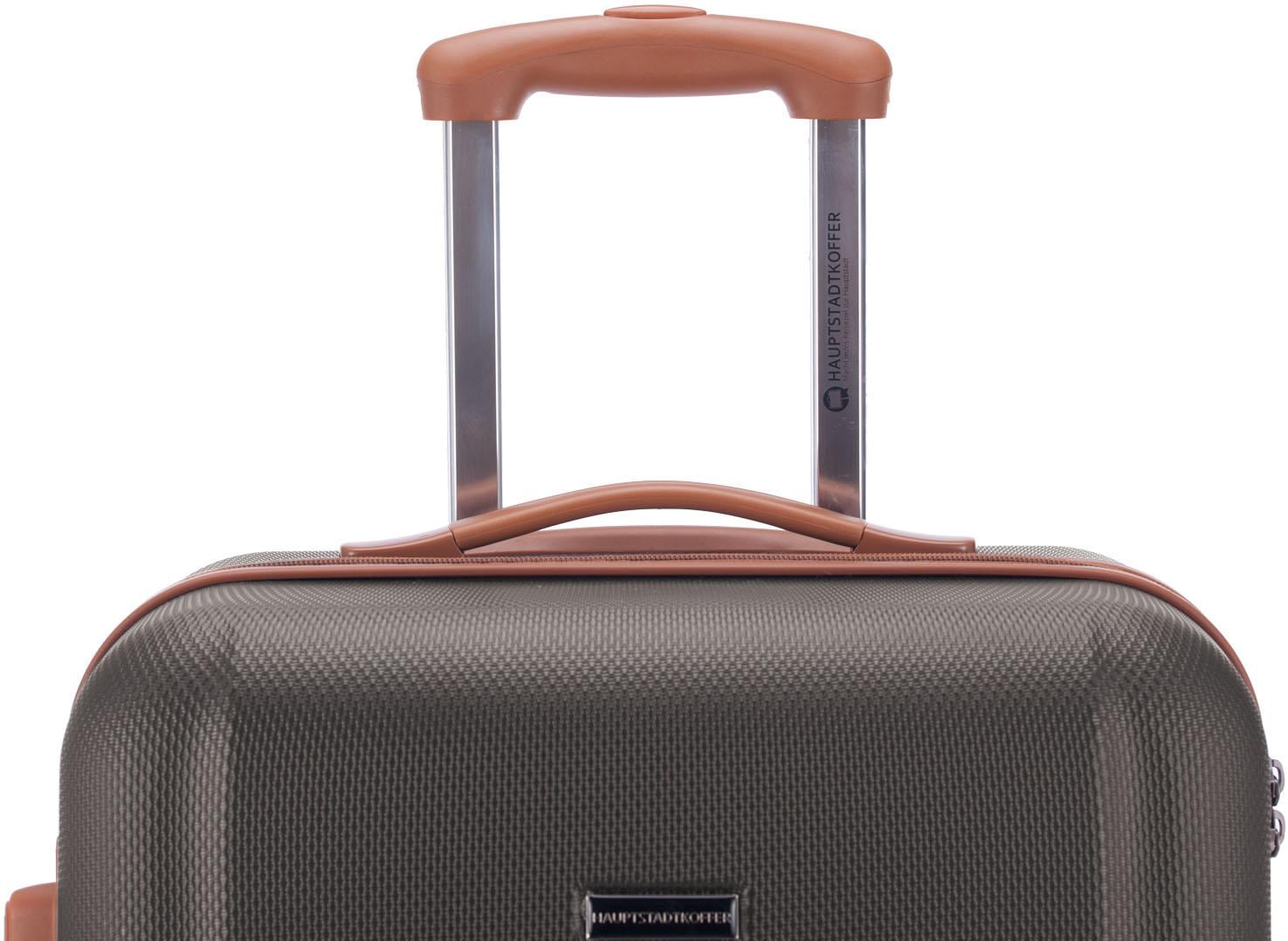 Hauptstadtkoffer Hartschalen-Trolley »Wannsee, 68 cm«, 4 Rollen, Hartschalen-Koffer Koffer mittel gross Reisegepäck TSA Schloss