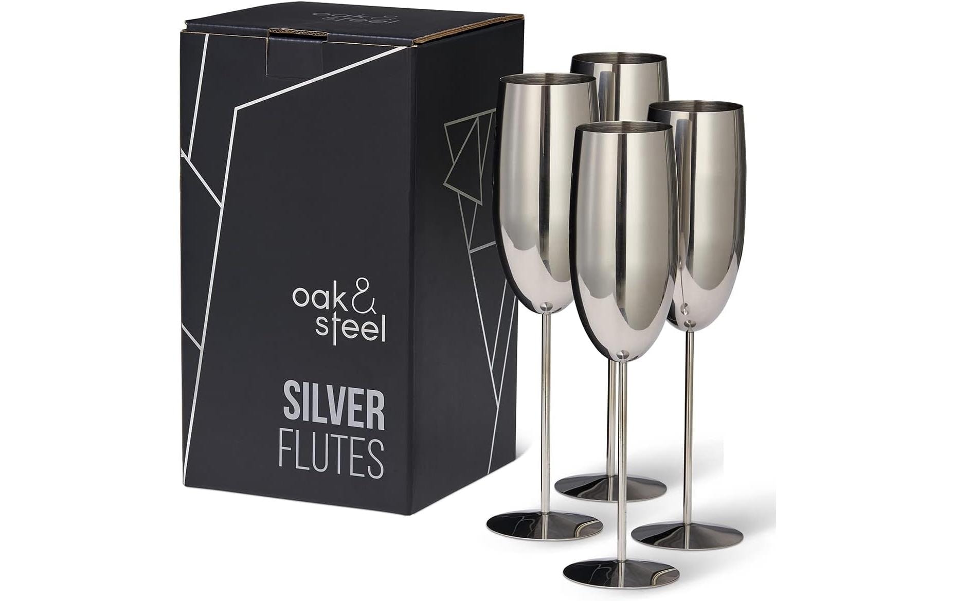   Sektglas »Oak & Steel 285 ml, 4 Stück«