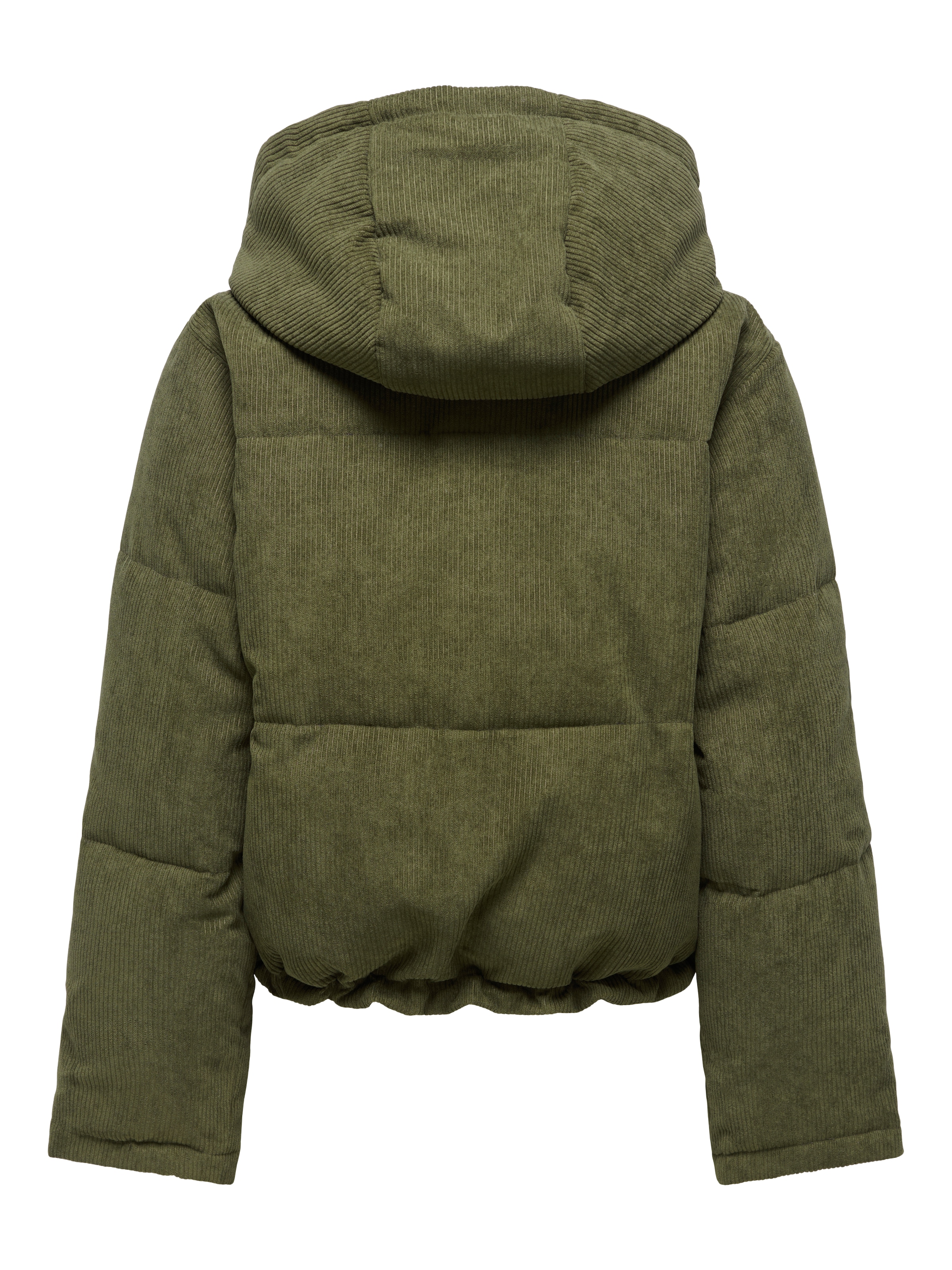 ONLY Steppjacke »ONLZAHARA CORDUROY PUFFER CC OTW« mit Kapuze Kunstfaser