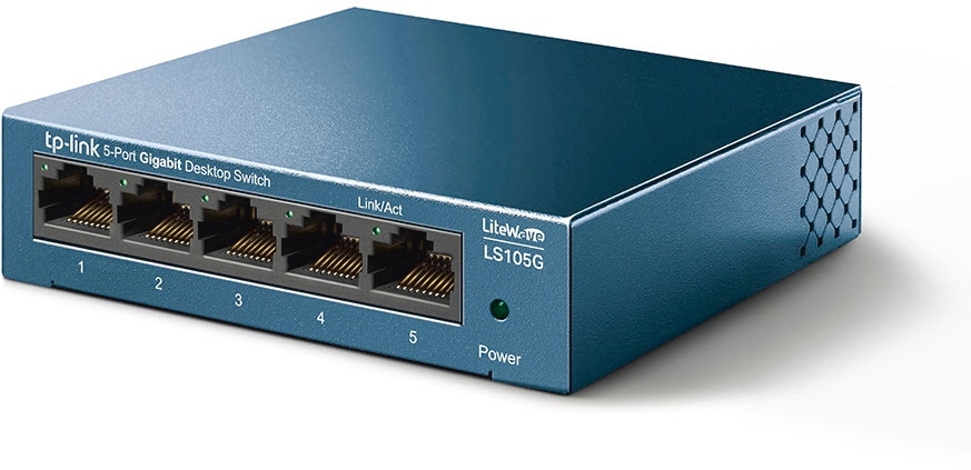 Netzwerk-Switch »LiteWave 5-Port Gigabit Desktop Switch«, (1 St.)