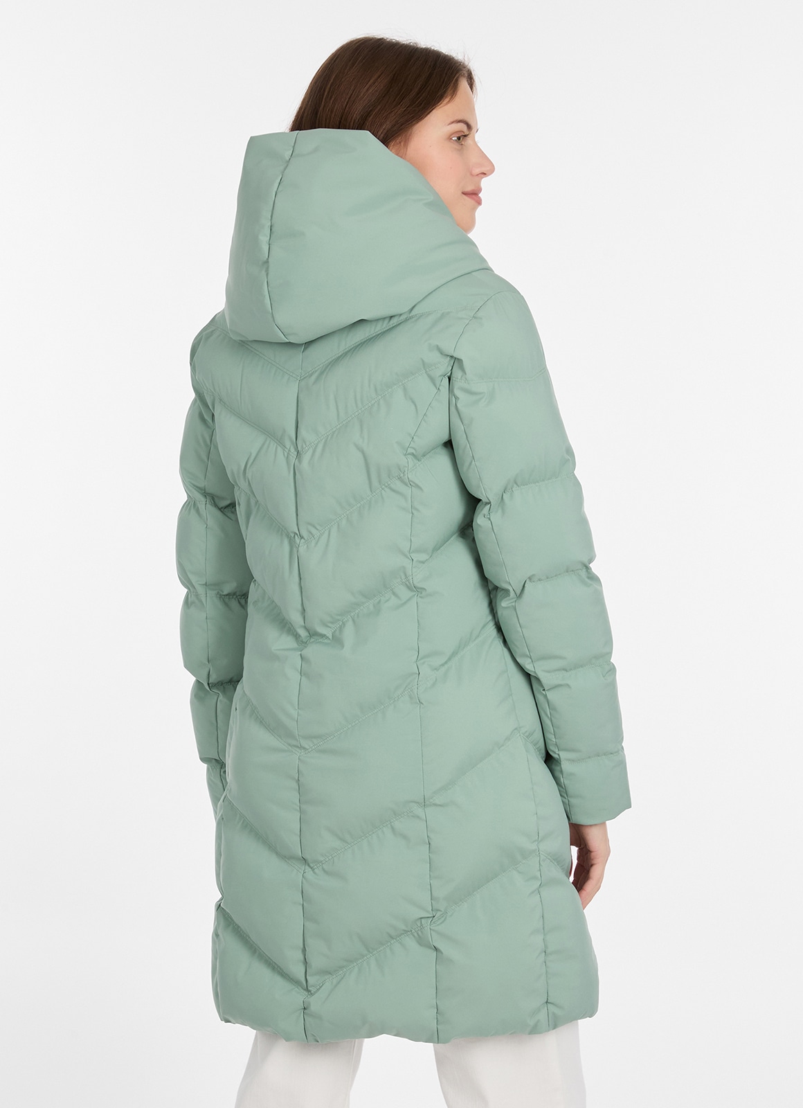 Ragwear Steppmantel »NATALKA« verdeckter Reissverschluss