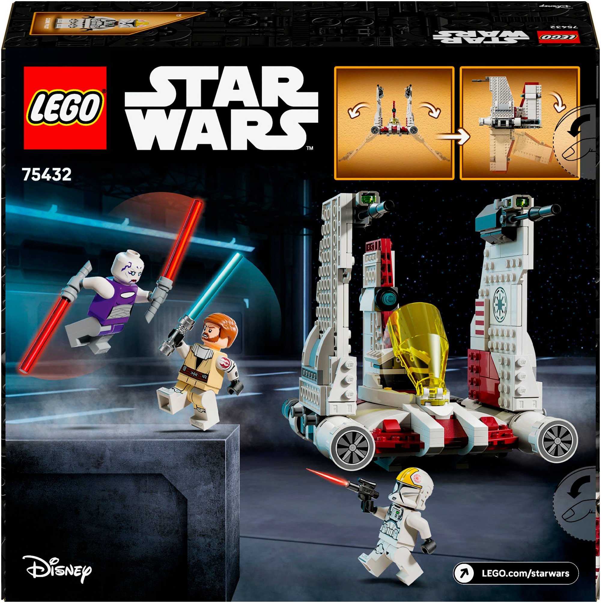 LEGO® Pions de construction »V-19 Torrent-Sternjäger (75432), LEGO Star Wars™« Made in Europe