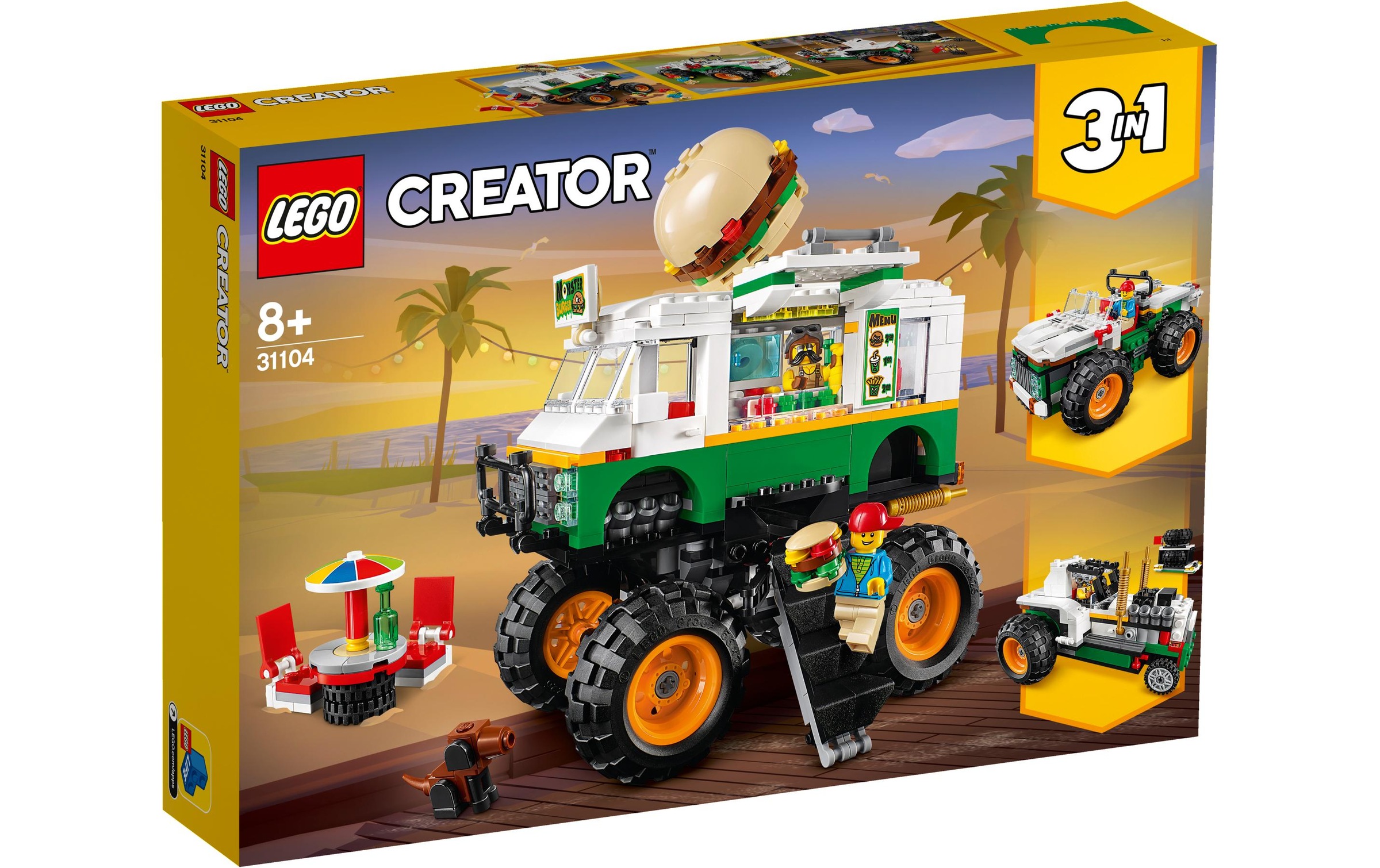 Image of LEGO® Spielbausteine »Creator Burger-Monster-Truck« bei Ackermann Versand Schweiz