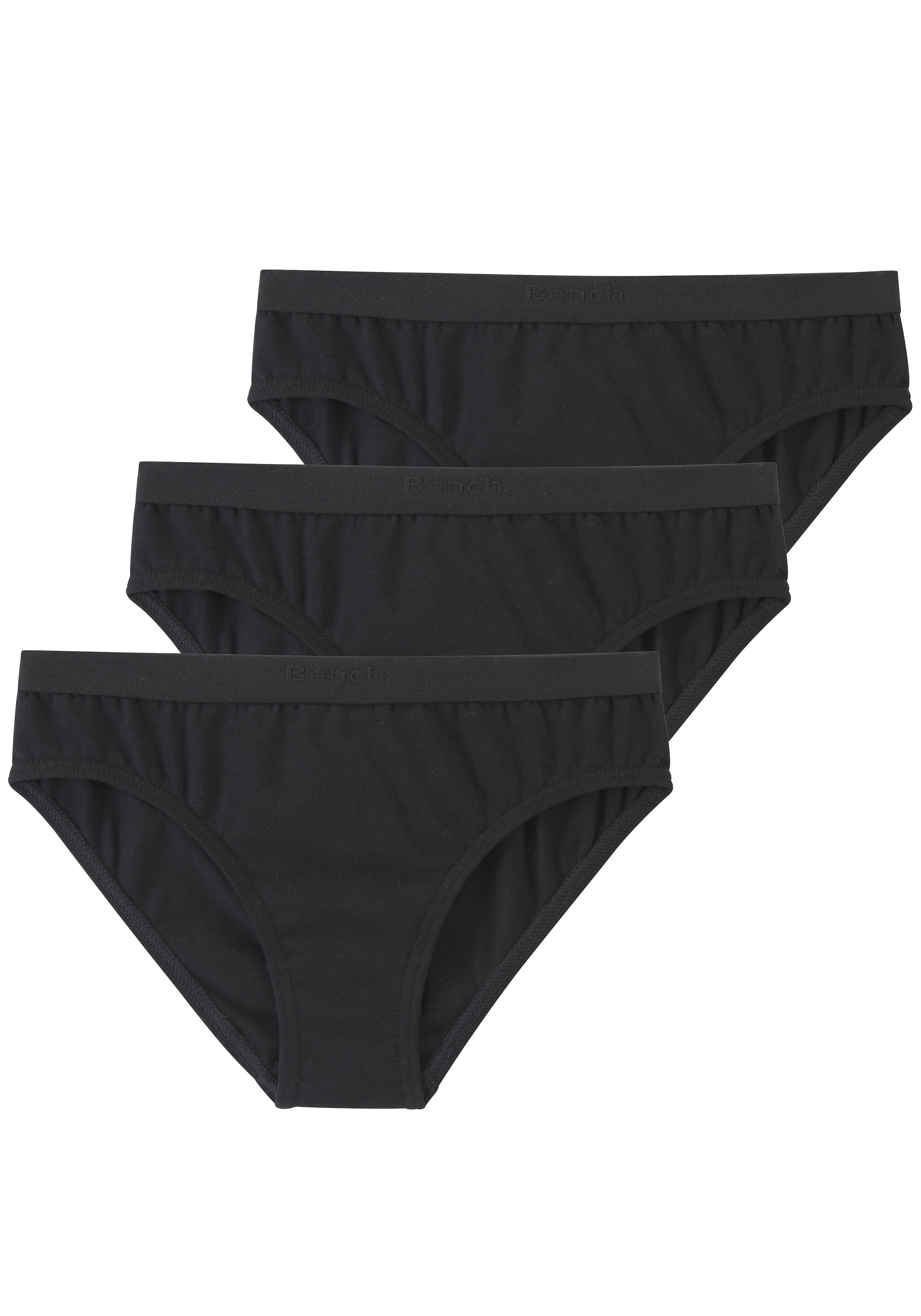 Bench. Slip Packung, 3 cuis mit weichem Webbund und Bench Schriftzug