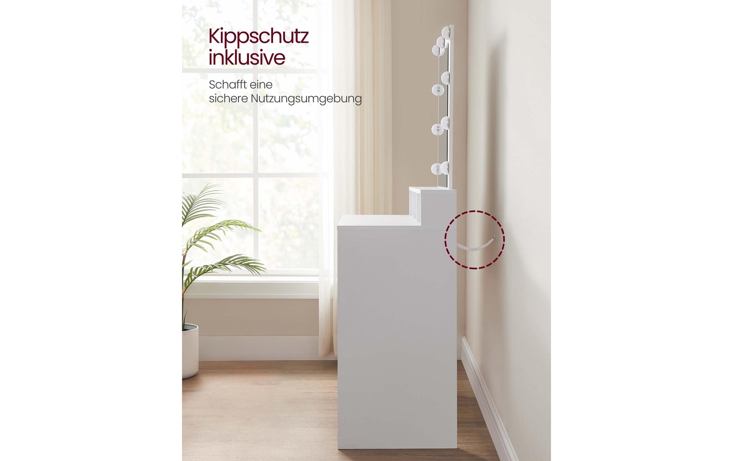 VASAGLE Schminktisch »100 x 40 x 145 cm«