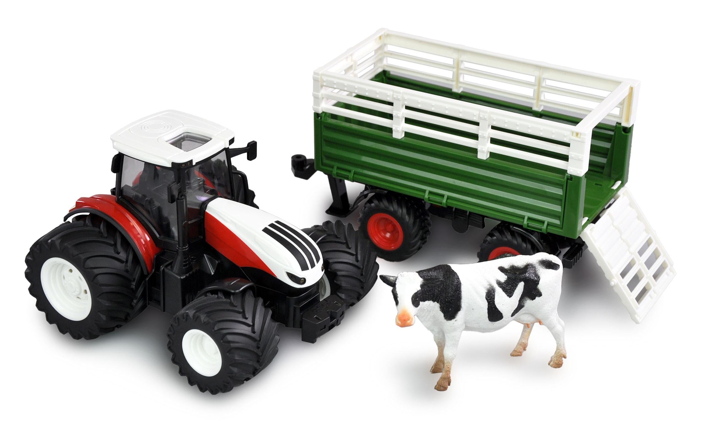Amewi RC-Traktor »Traktor mit Viehtransporter RTR«
