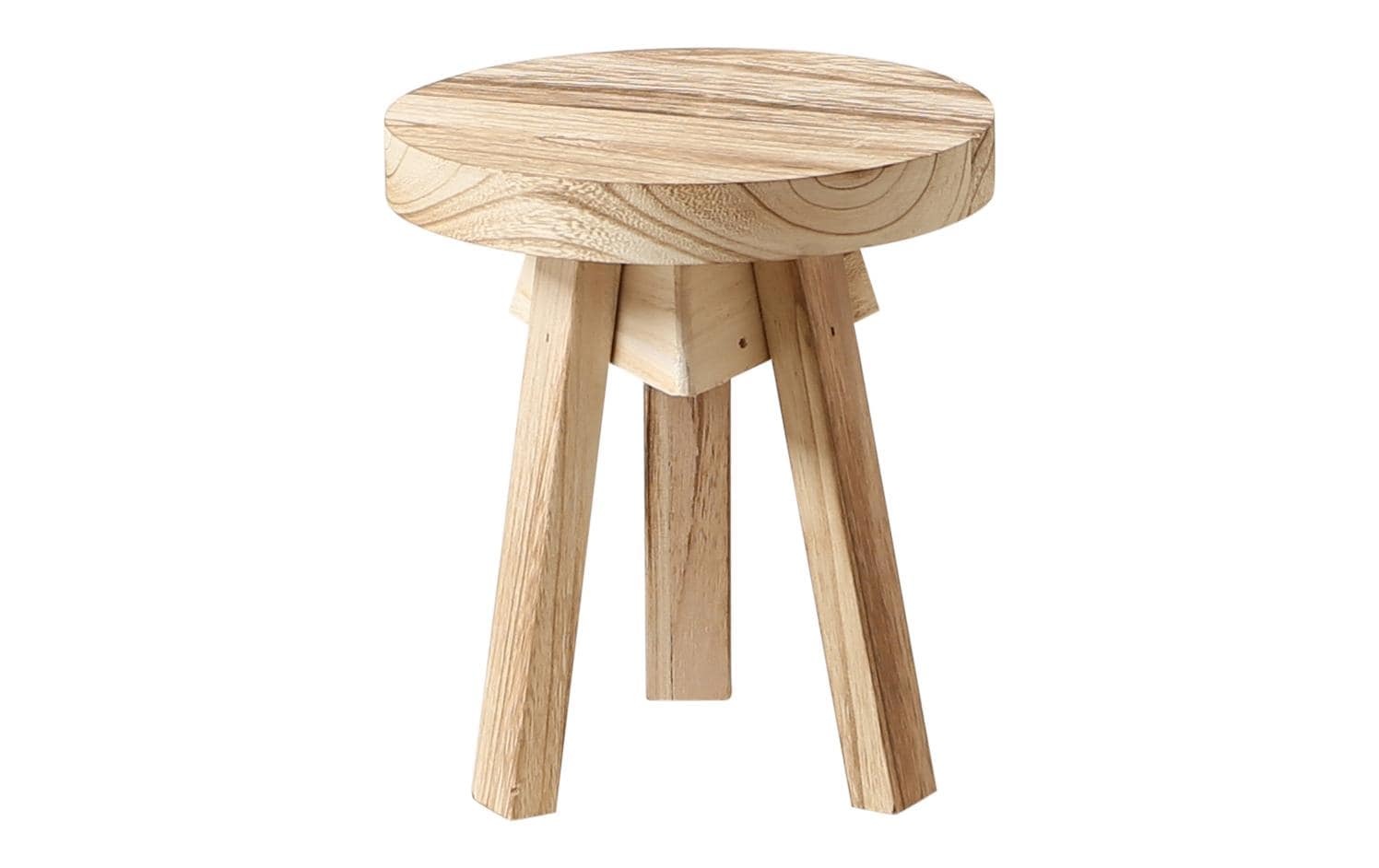 Image of Esmée Hocker "Dekohocker rund aus Holz"