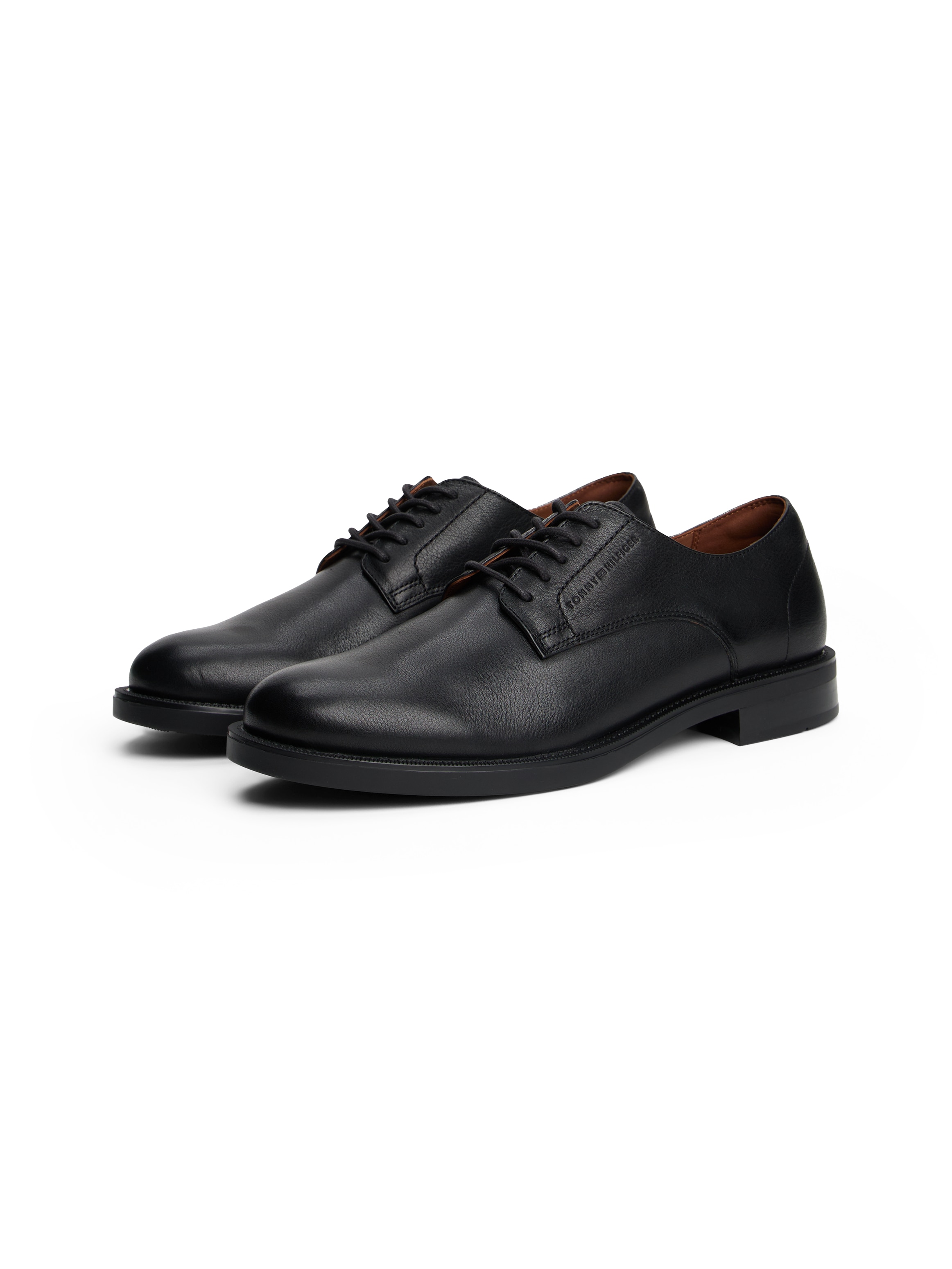 Image of Tommy Hilfiger Schnürschuh "HILFIGER VOGUE LTH SHOE", Businesschuh, Abendschuh mit seitlicher Logoprägung