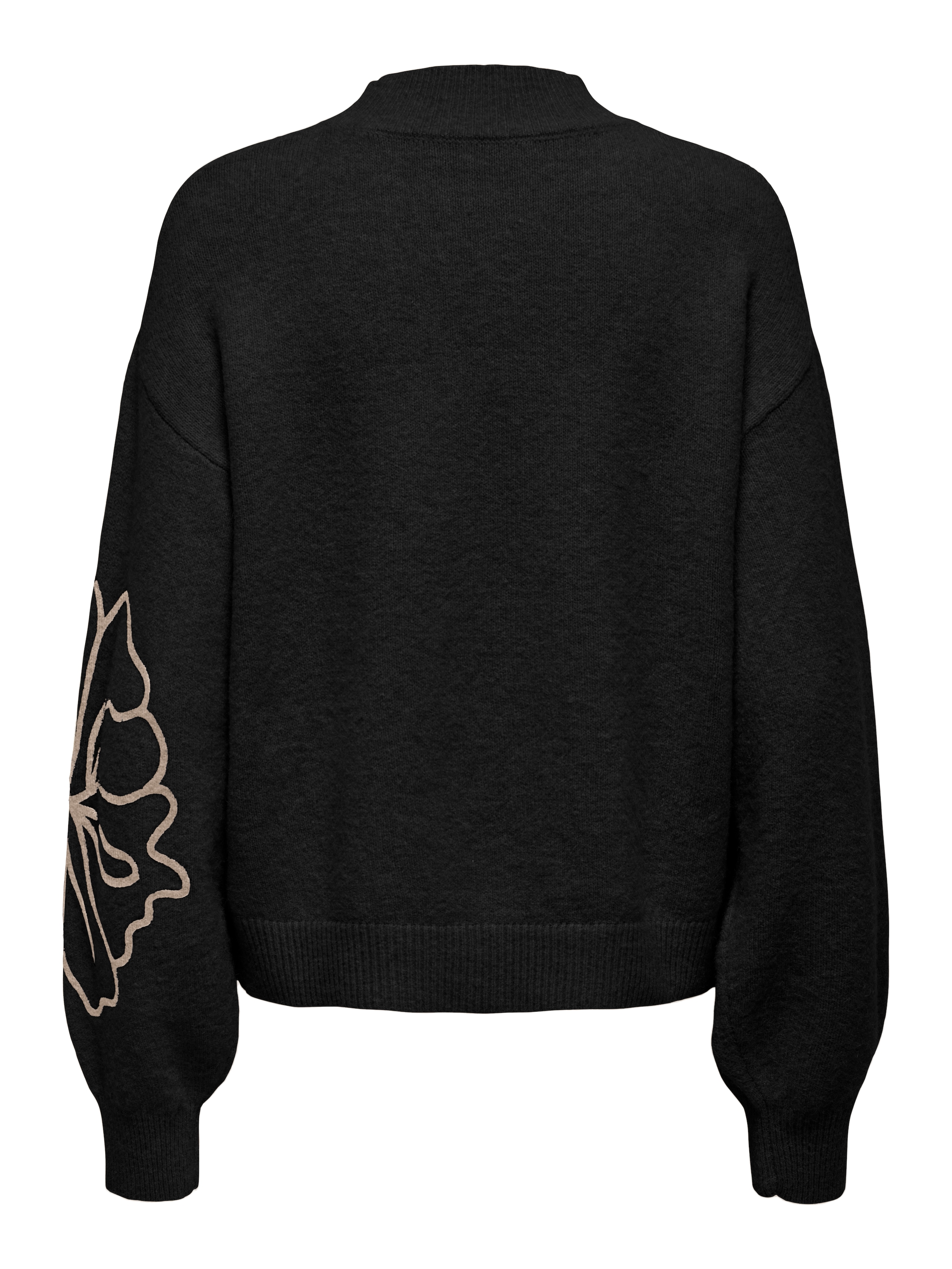 JDY Pull en tricot »JDYJELLA L/S FLOWER PULLOVER KNT NOOS« Materialmix, regular fit