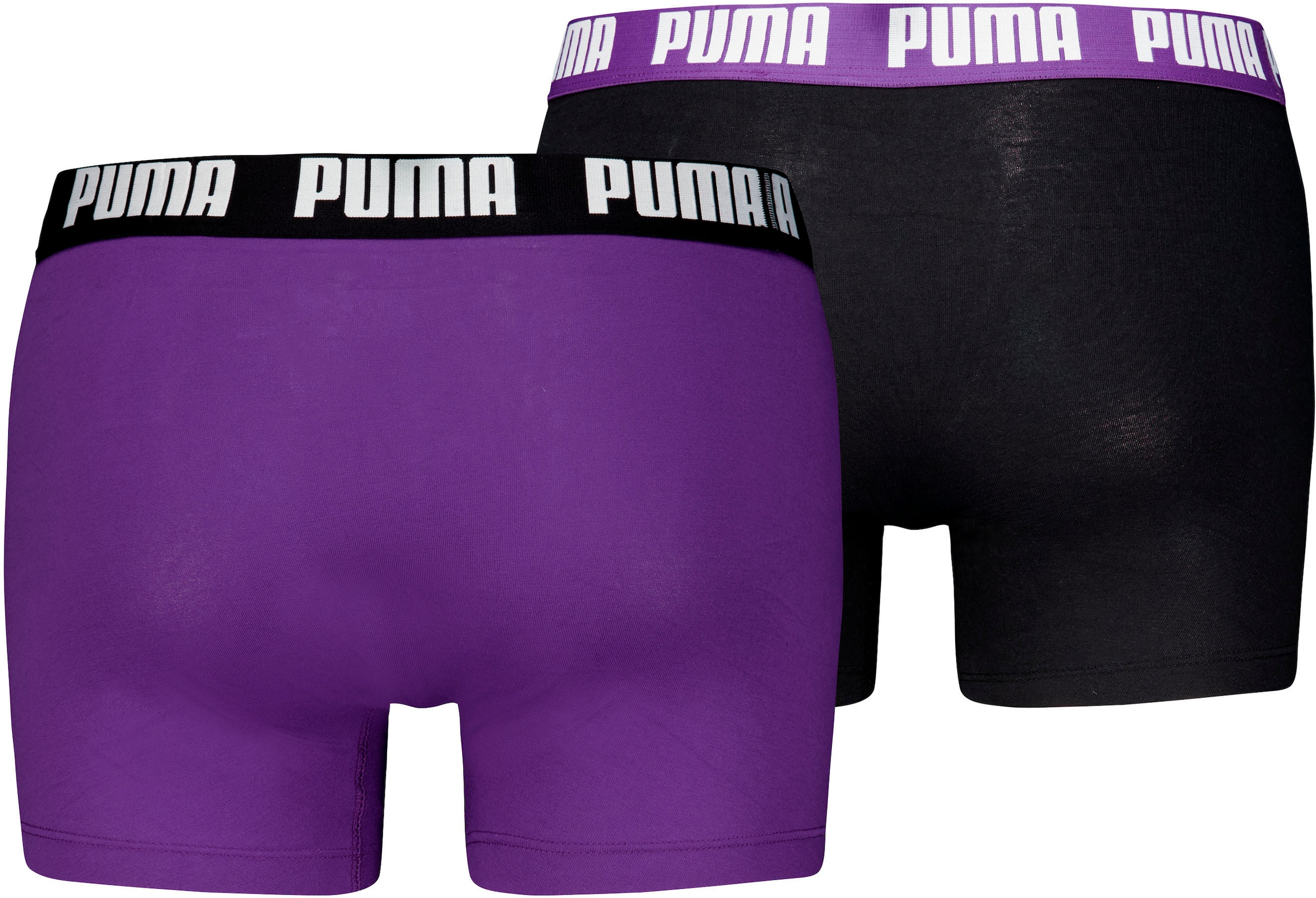 PUMA Boxer »EVERYDAY BASIC«, (2 St.), Trunk mit Logobund
