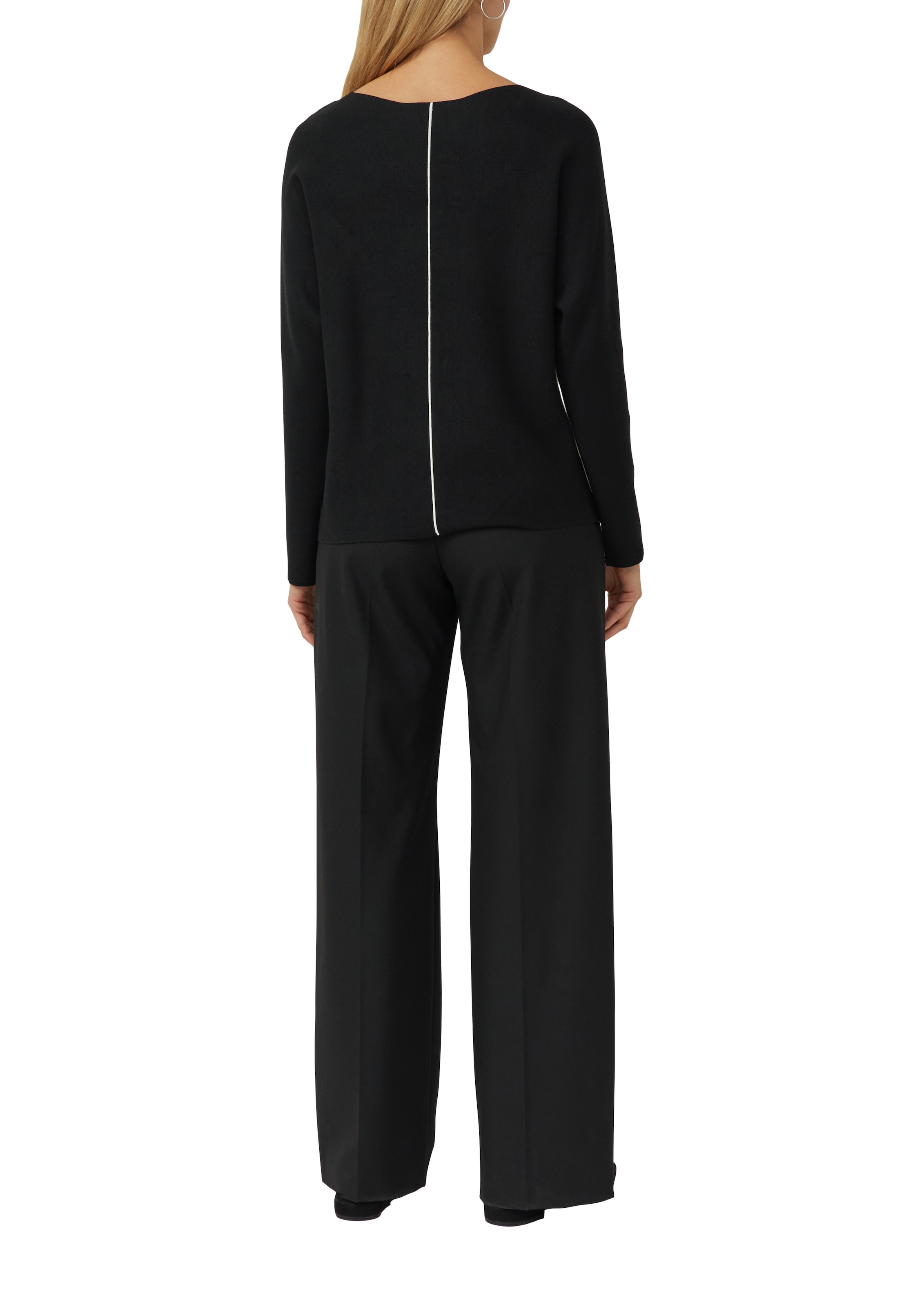 s.Oliver BLACK LABEL Pull en tricot avec colour-blocking