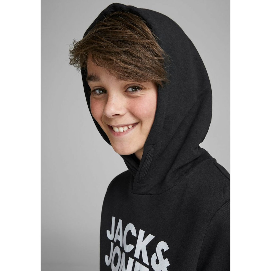 Jack & Jones Junior Kapuzensweatshirt »JJECORP LOGO SWEAT HOOD«