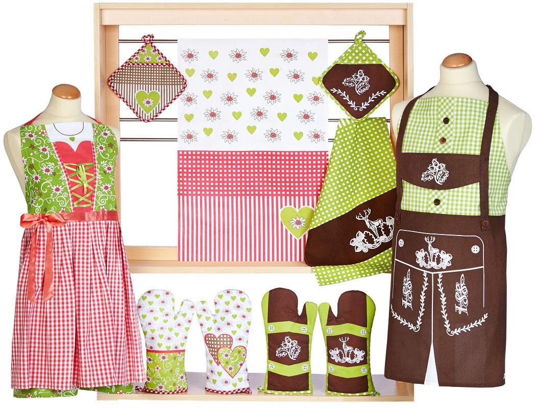 stuco Platzset »Dirndl«, (Set, 4 St.)