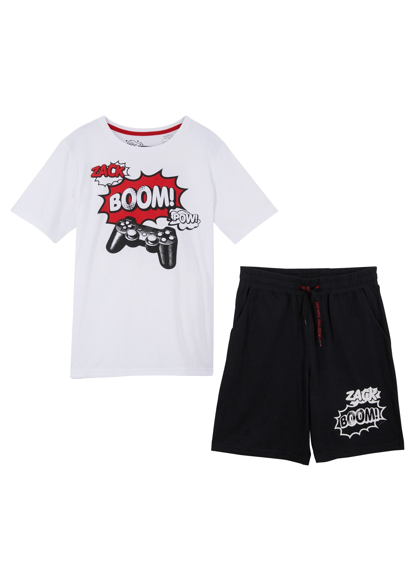 bonprix T-Shirt, 2er Set
