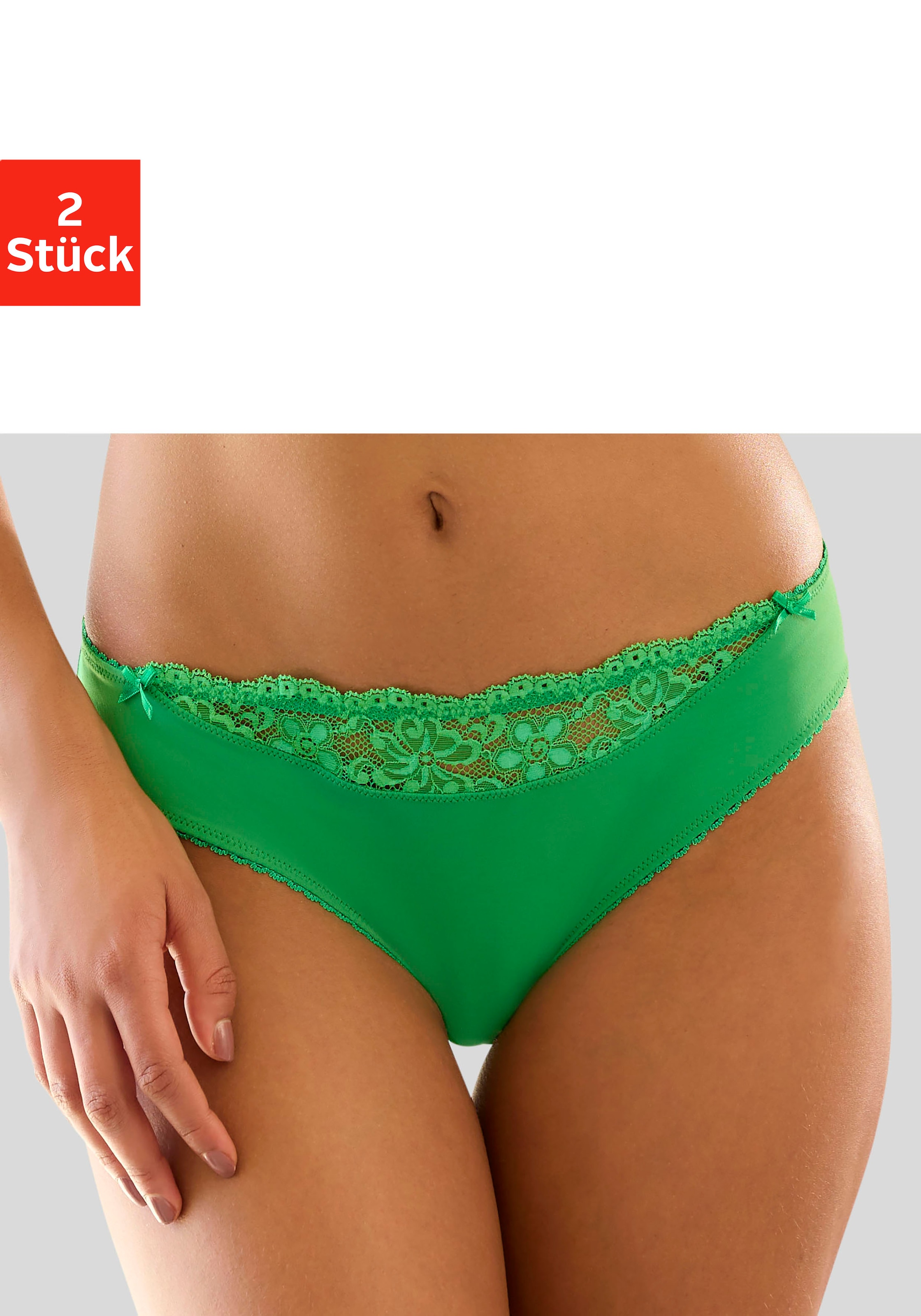 Image of Nuance Slip Packung, 2 Stück, mit Spitzeneinsatz vorne