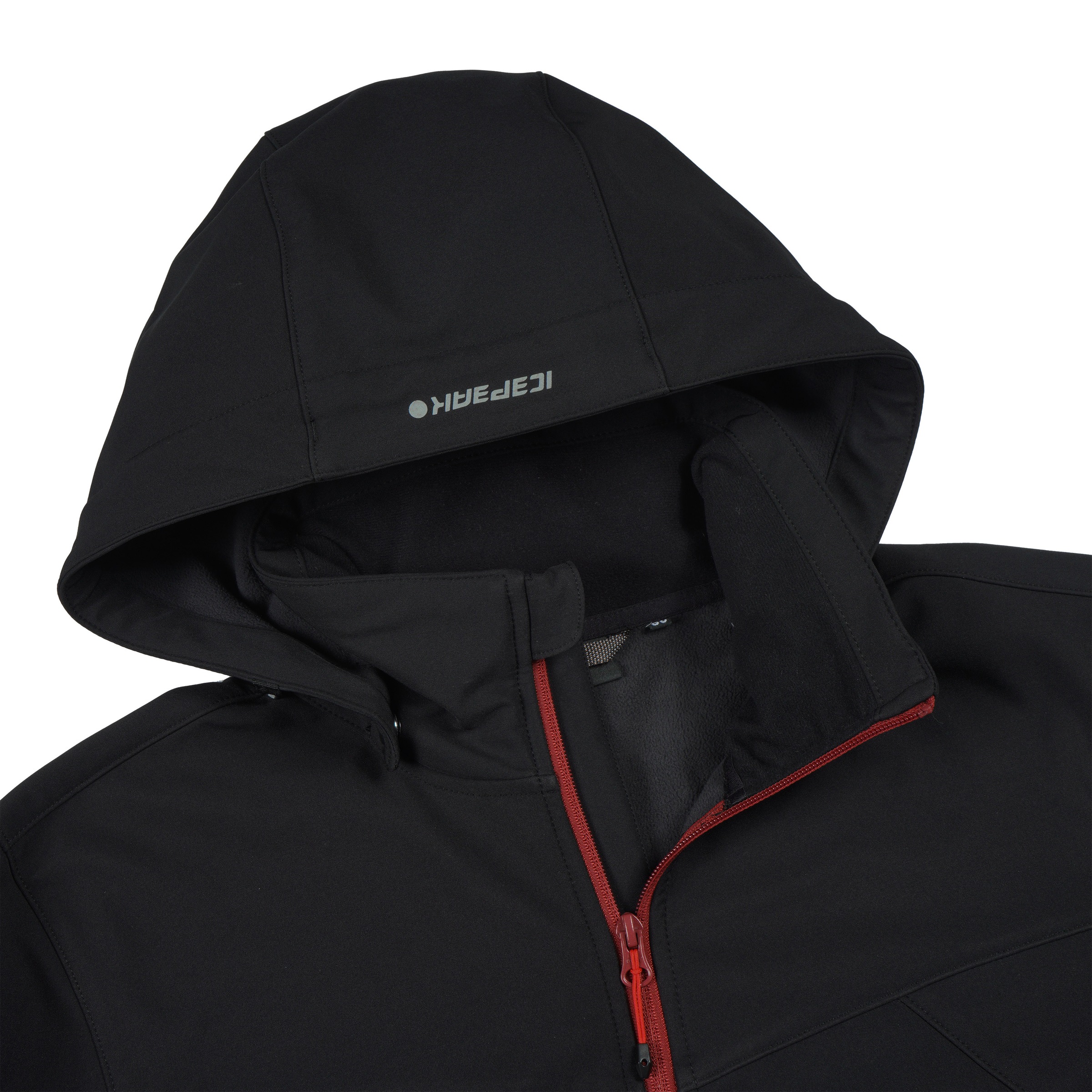 Icepeak Softshelljacke »BRIMFIELD«, (1 St.), mit Kapuze, mit dezenten Logoschriftzügen