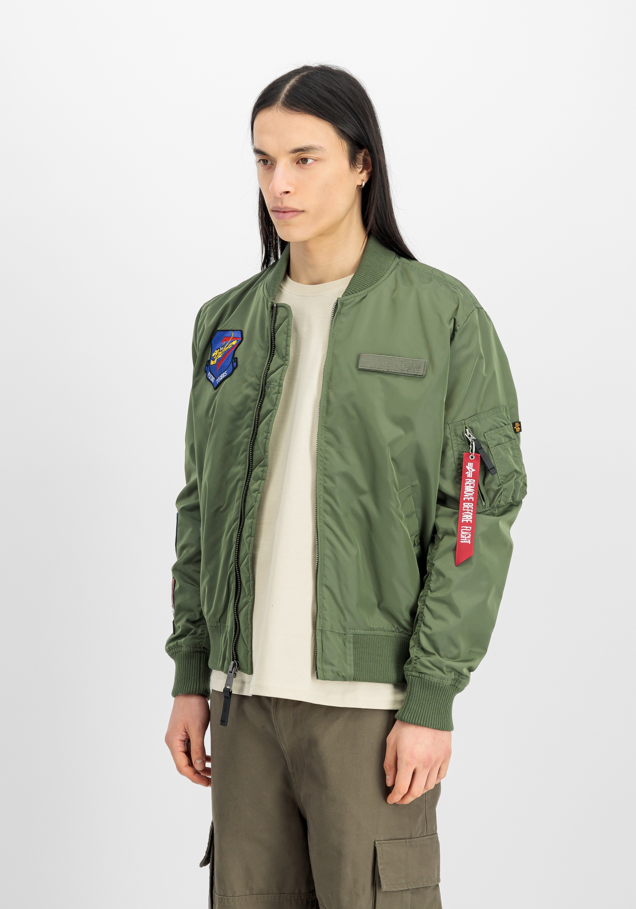 Alpha Industries Bomberjacke »MA-1 TT Flying Tigers Light«