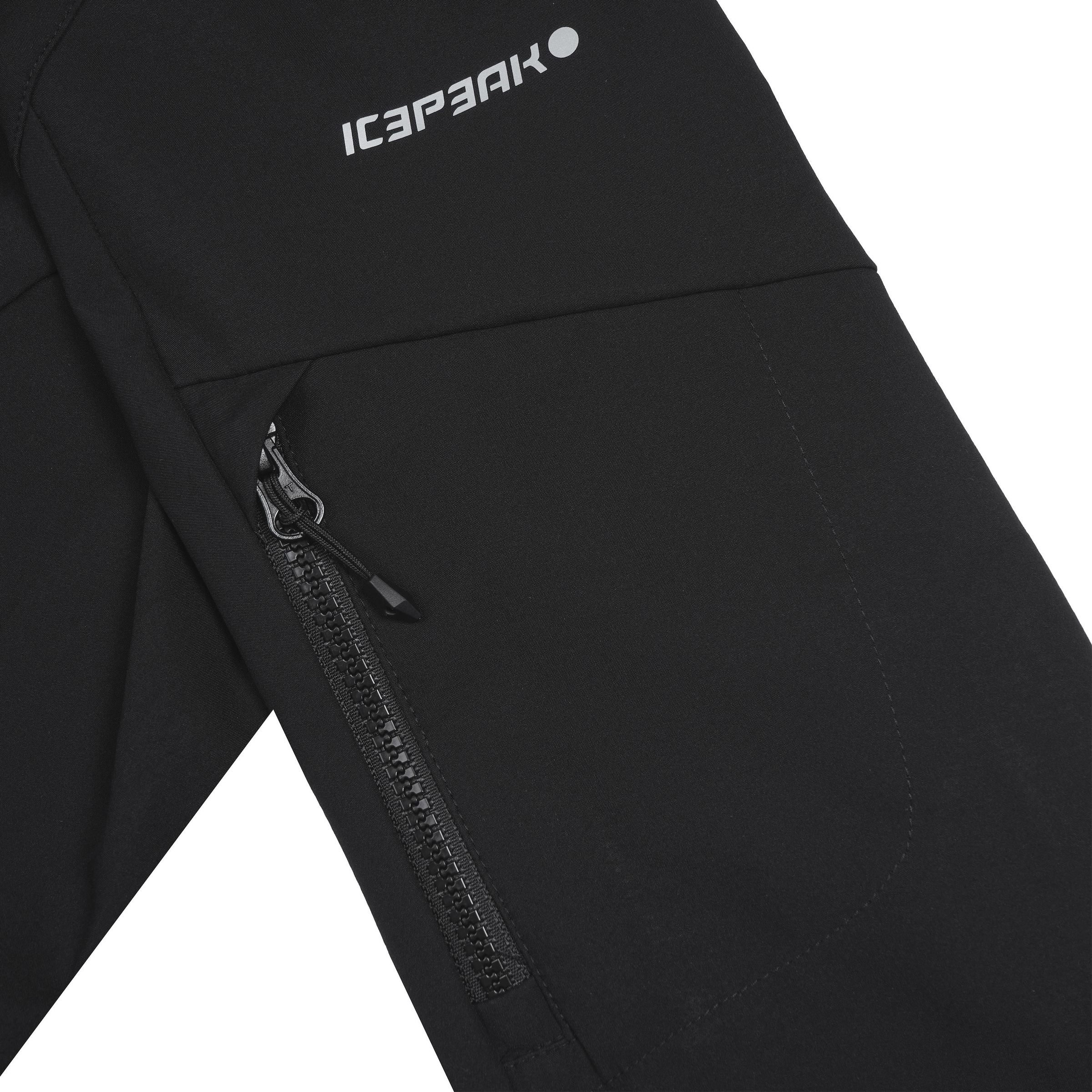 Icepeak Veste softshell »BATHGATE« sportlicher Stil, wasserabweisend, atmungsaktiv, Wassersäule 10000