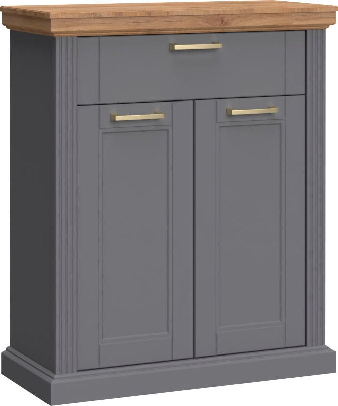 Image of GOODproduct Schuhschrank "Tara" (H/B/T): 102/86/38cm, hochwertig UV lackiert, Soft-Close-Funktion
