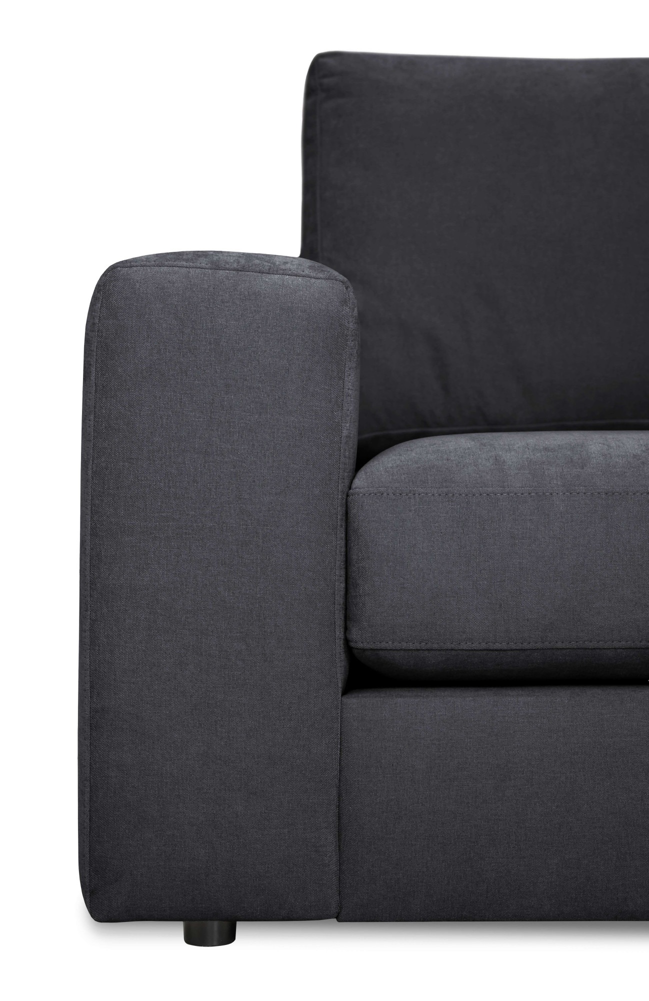 GOODproduct Canapé d'angle »Nivette, weiches Chenille« Breite 269 cm, L-Form, bodentief, mit Wellenunterfederung