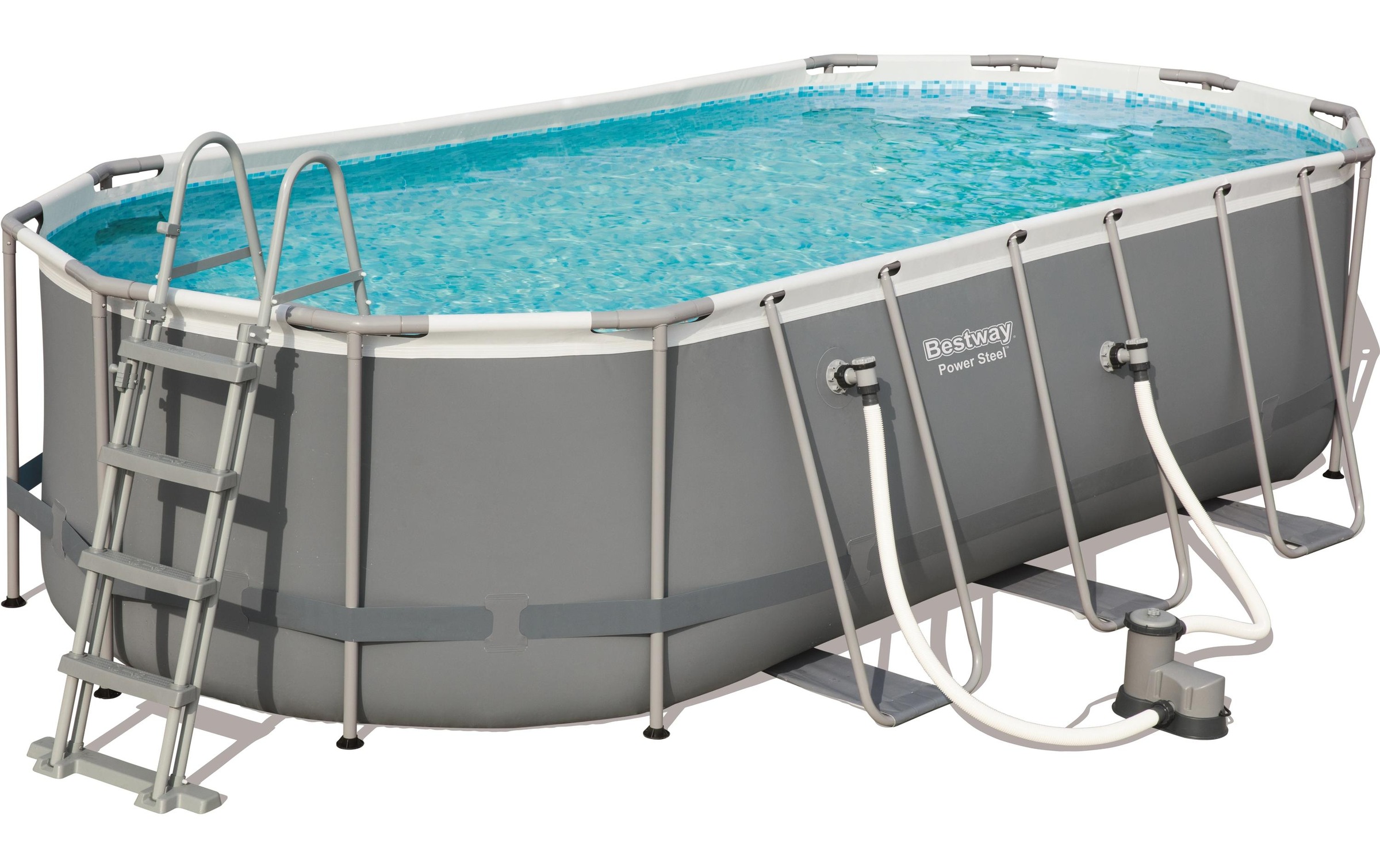 Bestway Pool »Power Steel Frame Komplett-Set 549 x 274 x 122cm«