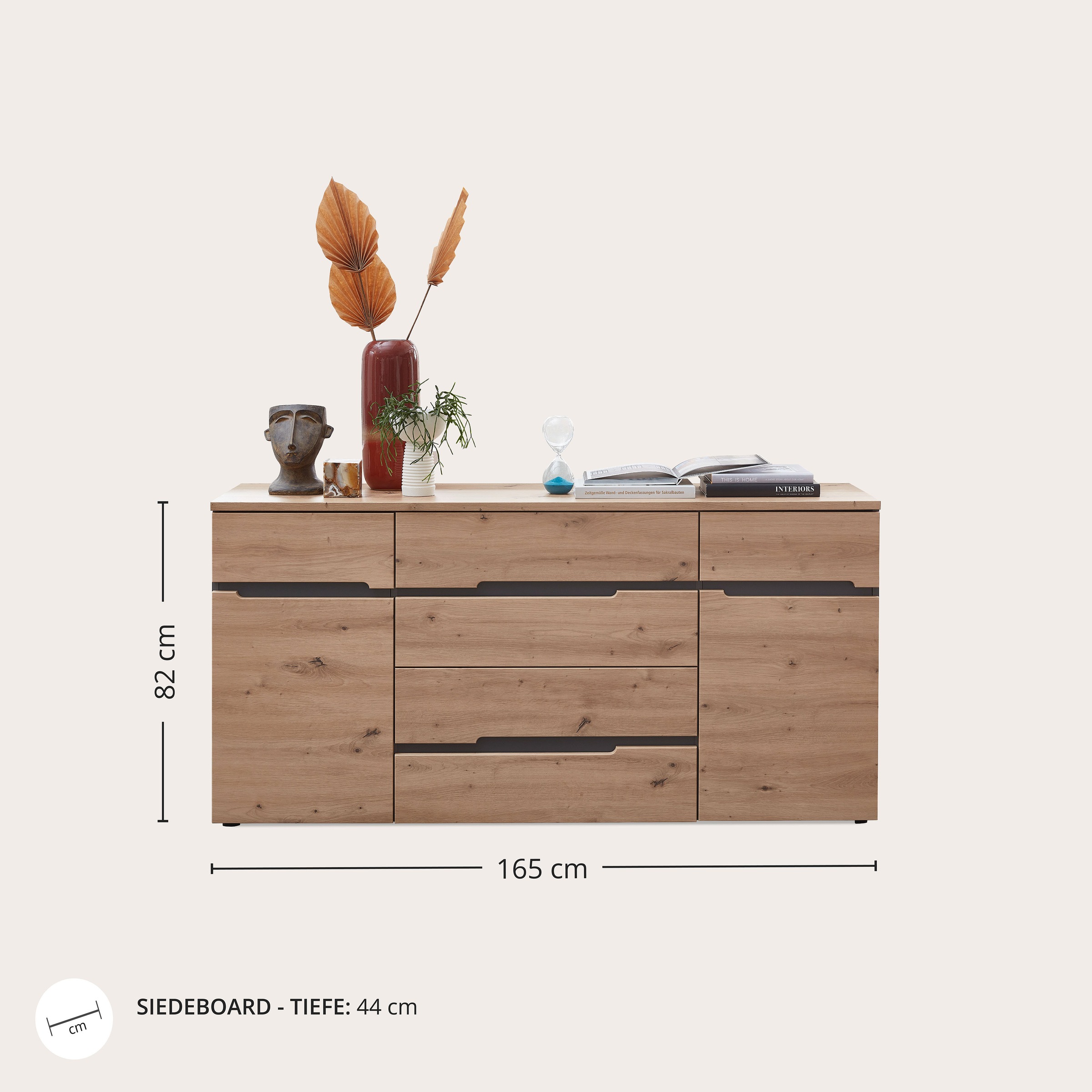 Innostyle Buffet »MEMPHIS« Buffet, meuble de salon, choix OTTO,  montage facile, beaucoup d'espace de rangement