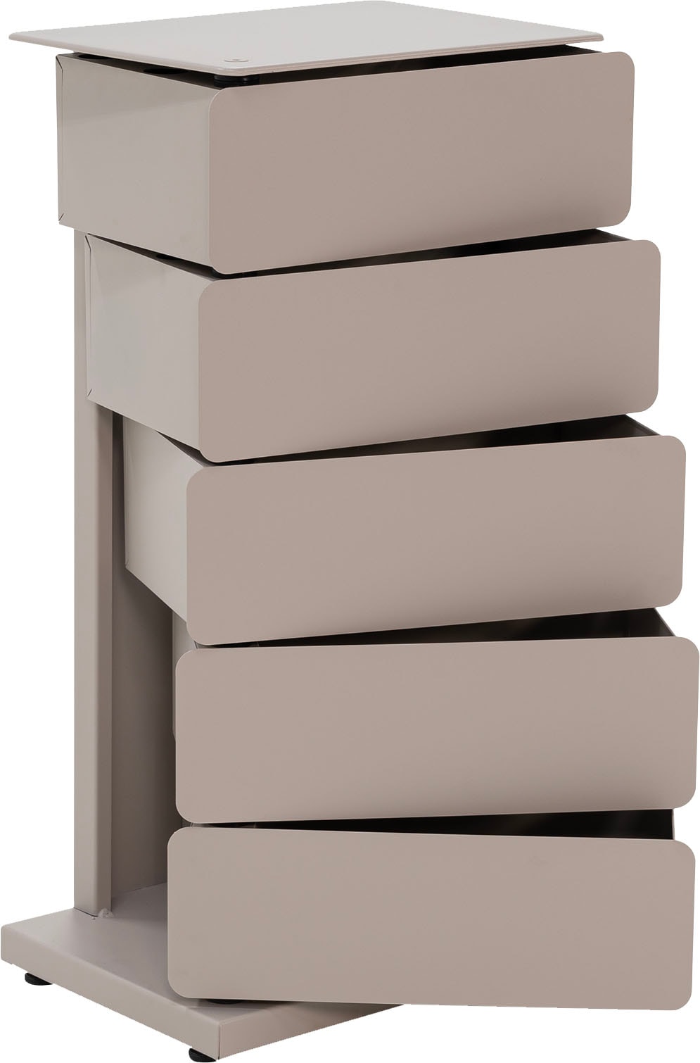Spinder Design Commode »JOEY 5« Armoire à chaussures en acier et armoire de rangement en 1