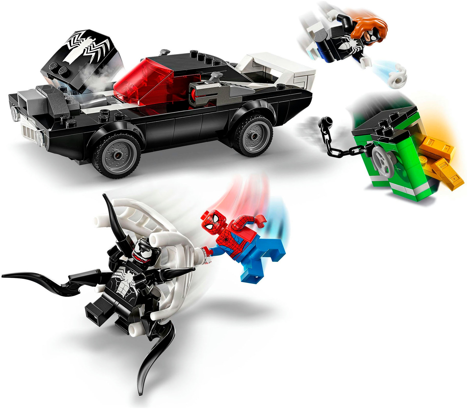 LEGO® Konstruktionsspielsteine »Spider-Man vs. Venom Muscle-Car (76309), LEGO Super Heroes« Made in Europe