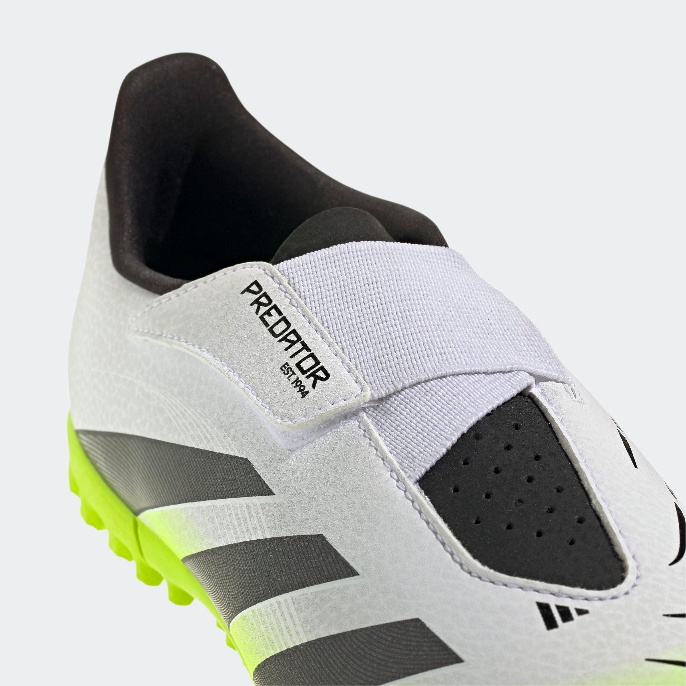 adidas Performance Fussballschuh »PREDATOR CLUB HOOK-AND-LOOP KUNSTRASENSCHUHE KIDS«, geeignet für harte Untergründe Asche und Kunstrasen