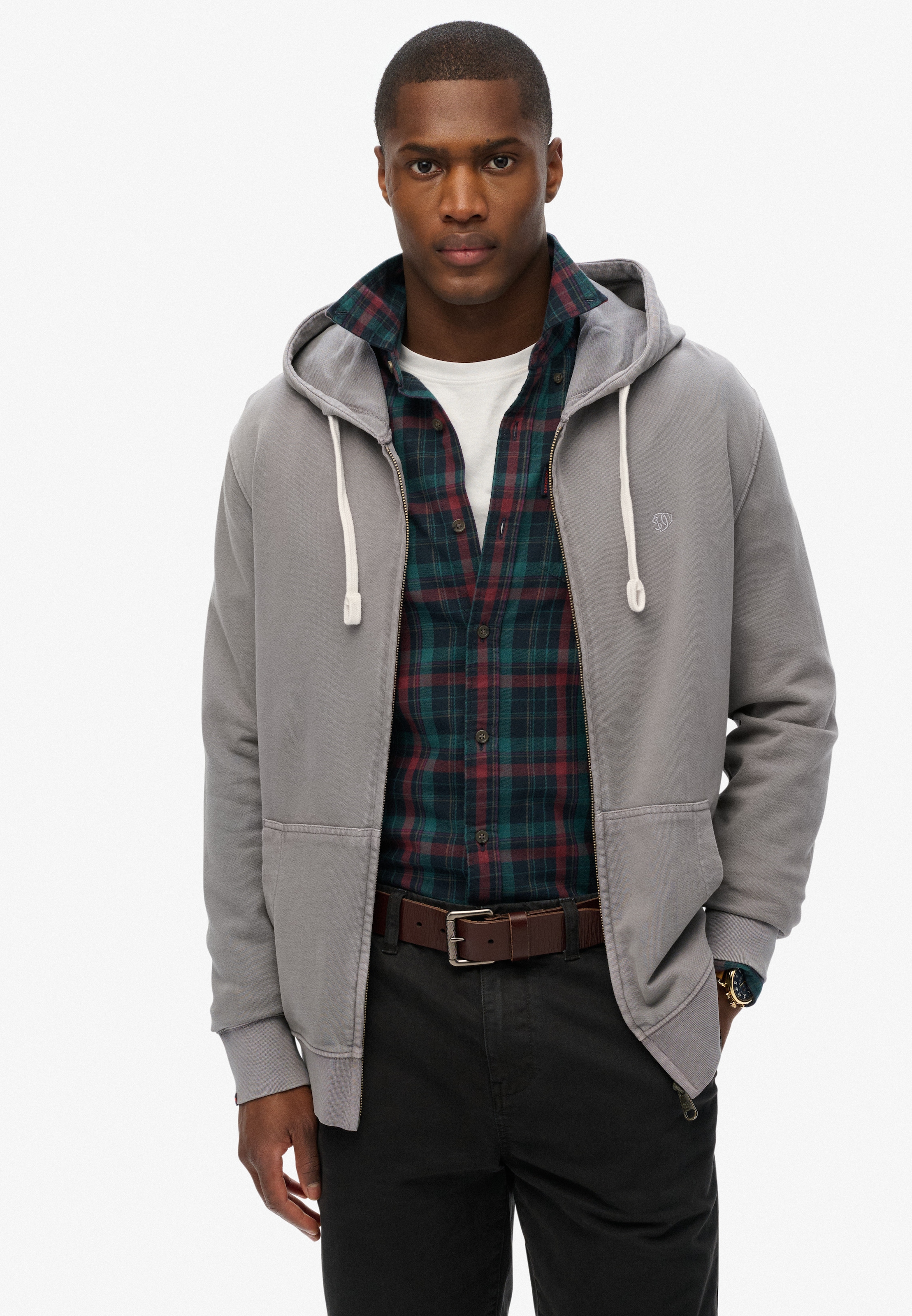 Image of Superdry Kapuzensweatjacke "CLASSIC ESSENTIAL ZIPHOOD"