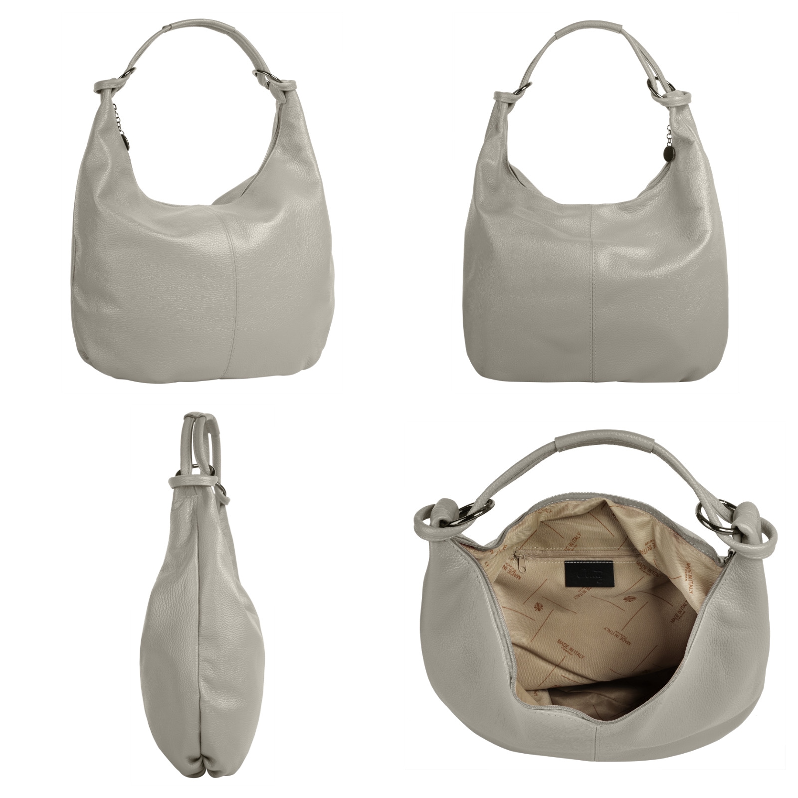 Cluty Shopper, echt Leder, Made in Italy