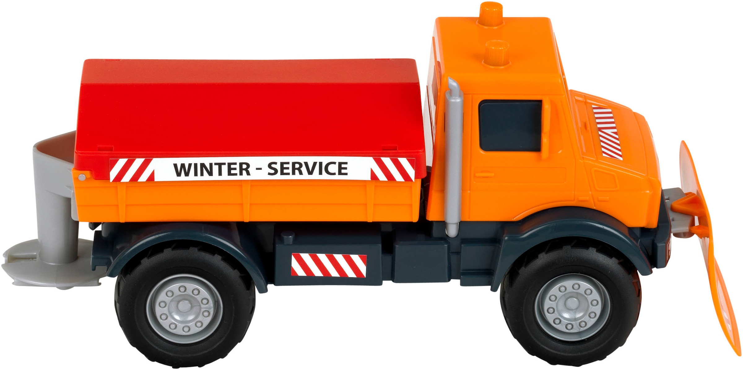 Klein Spielzeug-Winterdienst »Mercedes-Benz UNIMOG«