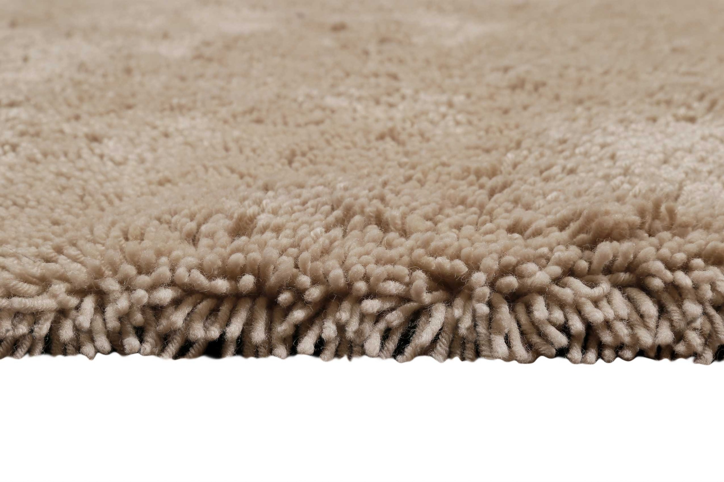 Esprit Wollteppich »Seattle Shag,  ESP-26391«, rechteckig, 5 mm Höhe, modern, flauschig aus Schurwolle, pflegeleicht, Wohn-, Schlafzimmer
