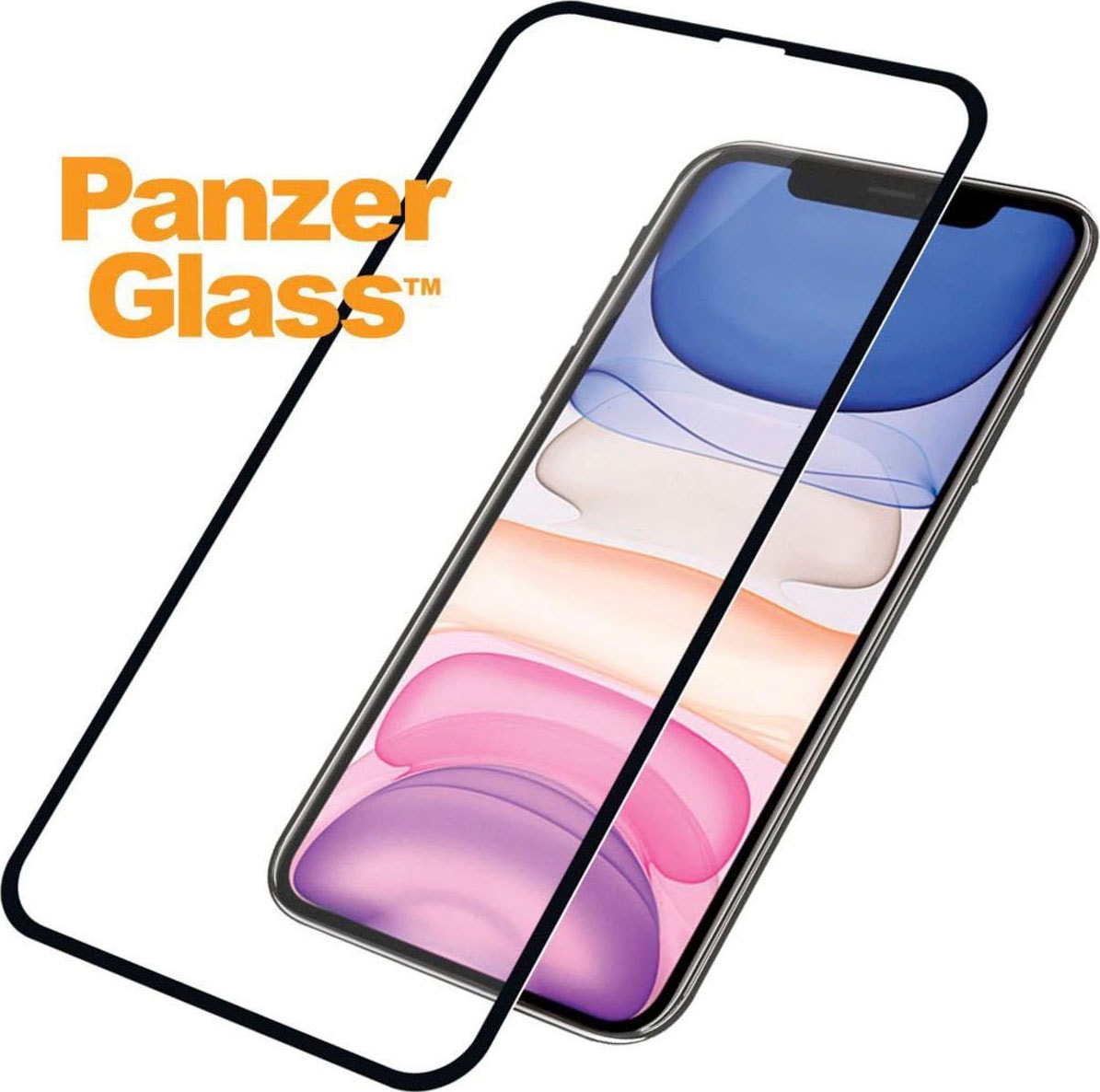 PanzerGlass Verre de protection d'écran »Edge to Edge Apple iPhone 11, XR CaseFriendly« für Apple iPhone XR;Apple iPhone 11