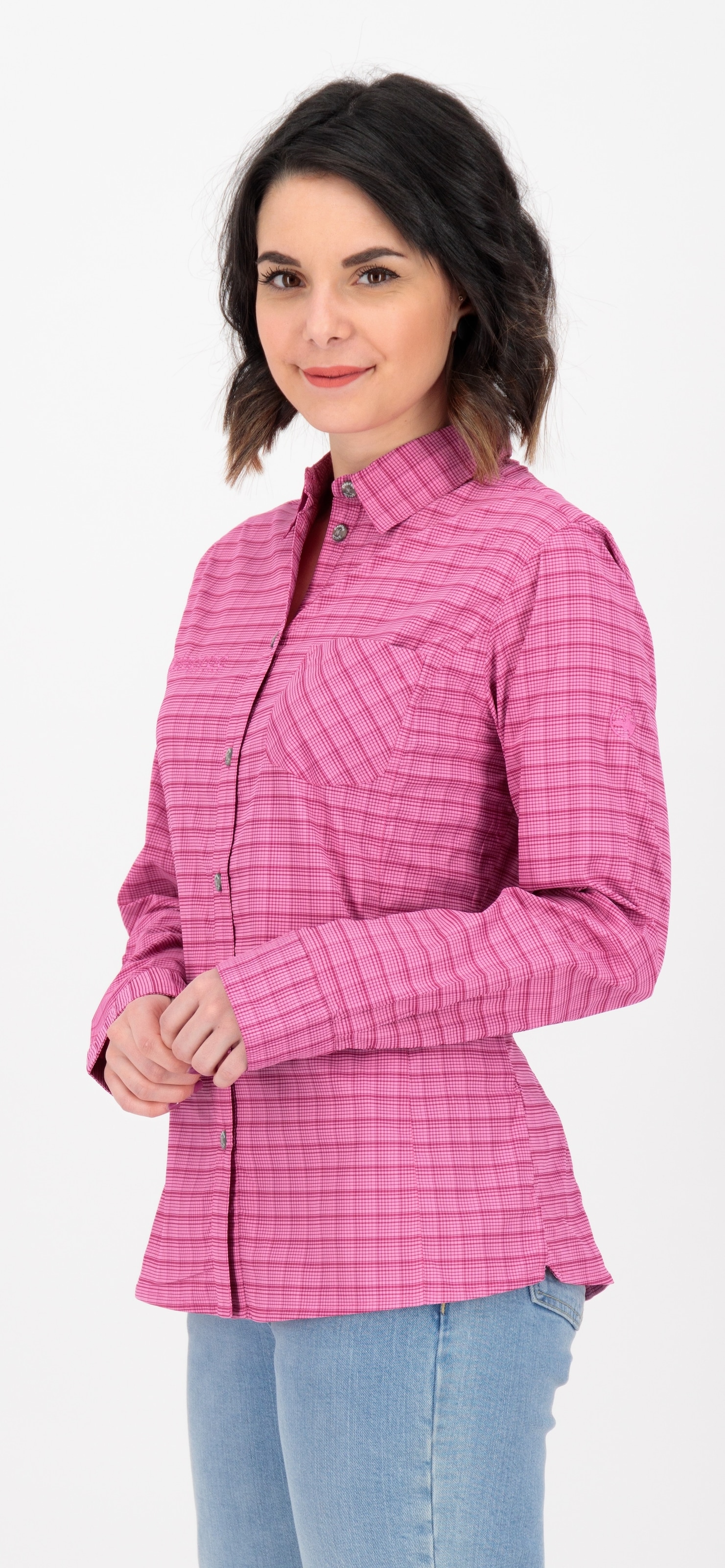 DEPROC Active Outdoorhemd »PHOENIX III LS WOMEN« auch in Grossen Grössen erhältlich