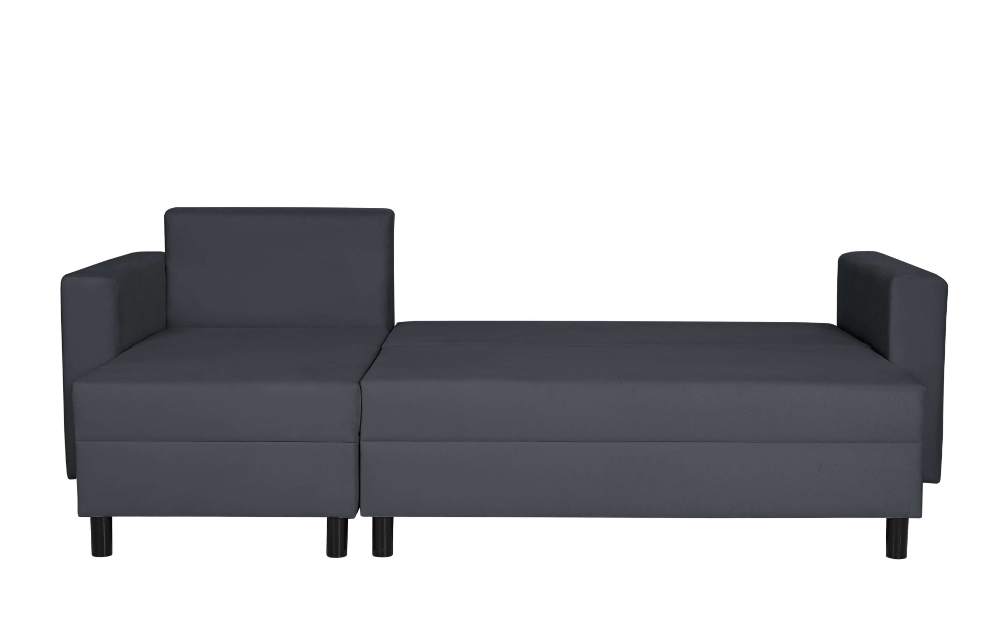 INOSIGN Ecksofa »GLENOE Schlafsofa mit Bettkasten, Recamiere beidseitig montierbar« L-Form, Masse B/T/H: 230/135/84,5 cm, Velvet & Struktur weich