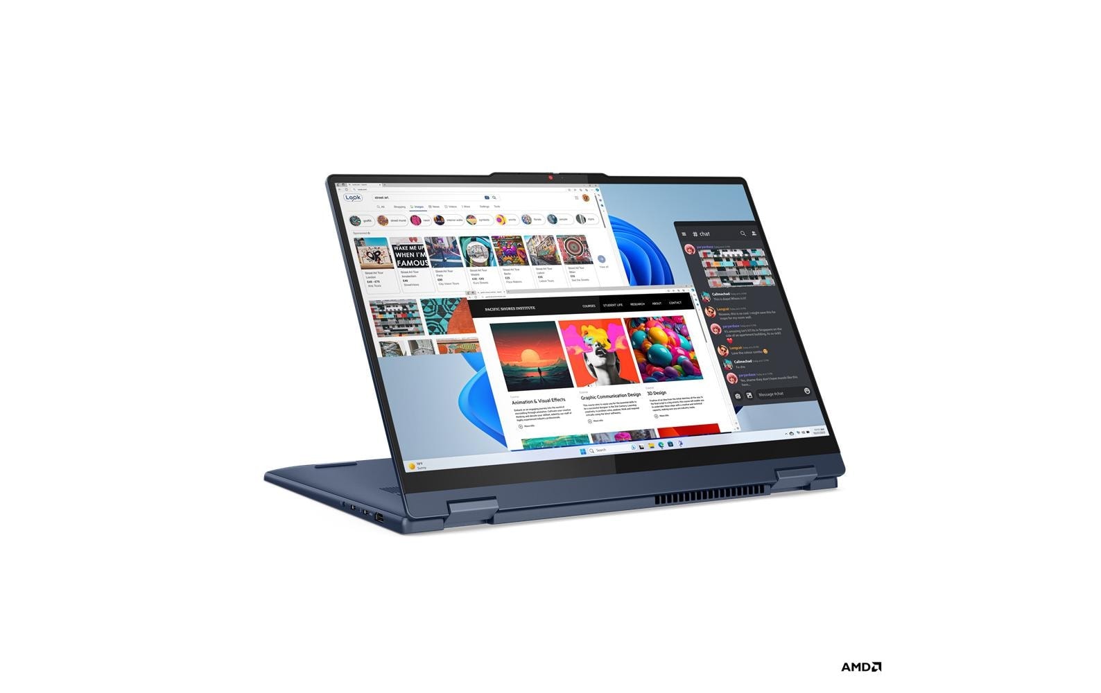 Lenovo Convertible Notebook »IdeaPad 5 2-in-1 16AHP9 (AMD)«, 40,48 cm, / 16 Zoll, AMD, Ryzen 5, Radeon™, 1000 GB SSD