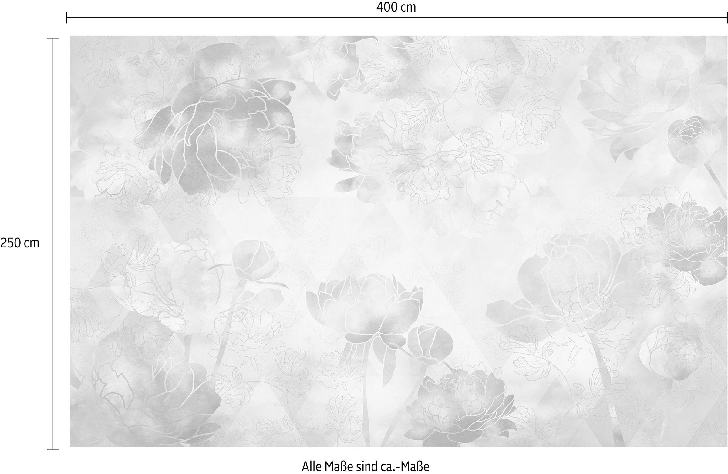 Komar Vliestapete »Digitaldruck Vlies -  Inspiration - Grösse 400 x 250 cm« bedruckt glatt Wohnzimmer, Schlafzimmer