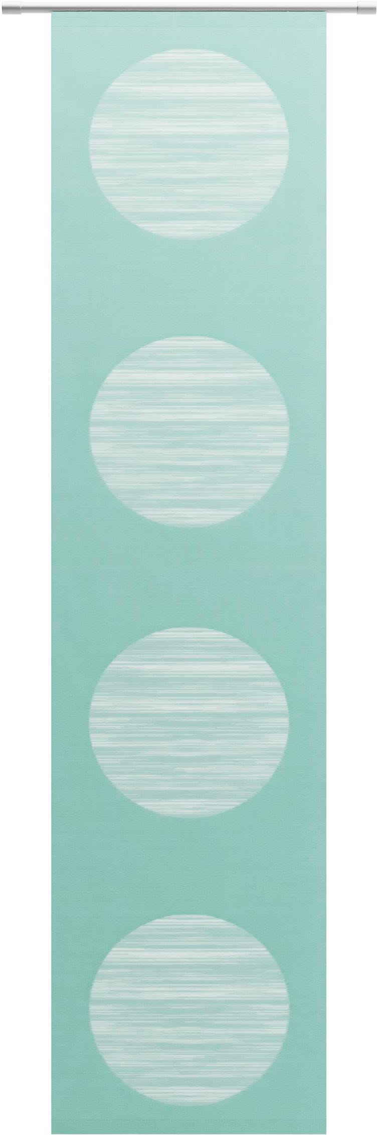 Neutex for you! Schiebegardine »Padova« Klettband 1 Stk. tlg. inkl. Befestigungszubehör, Halbtransparent, Sauberer Abschluss, modern