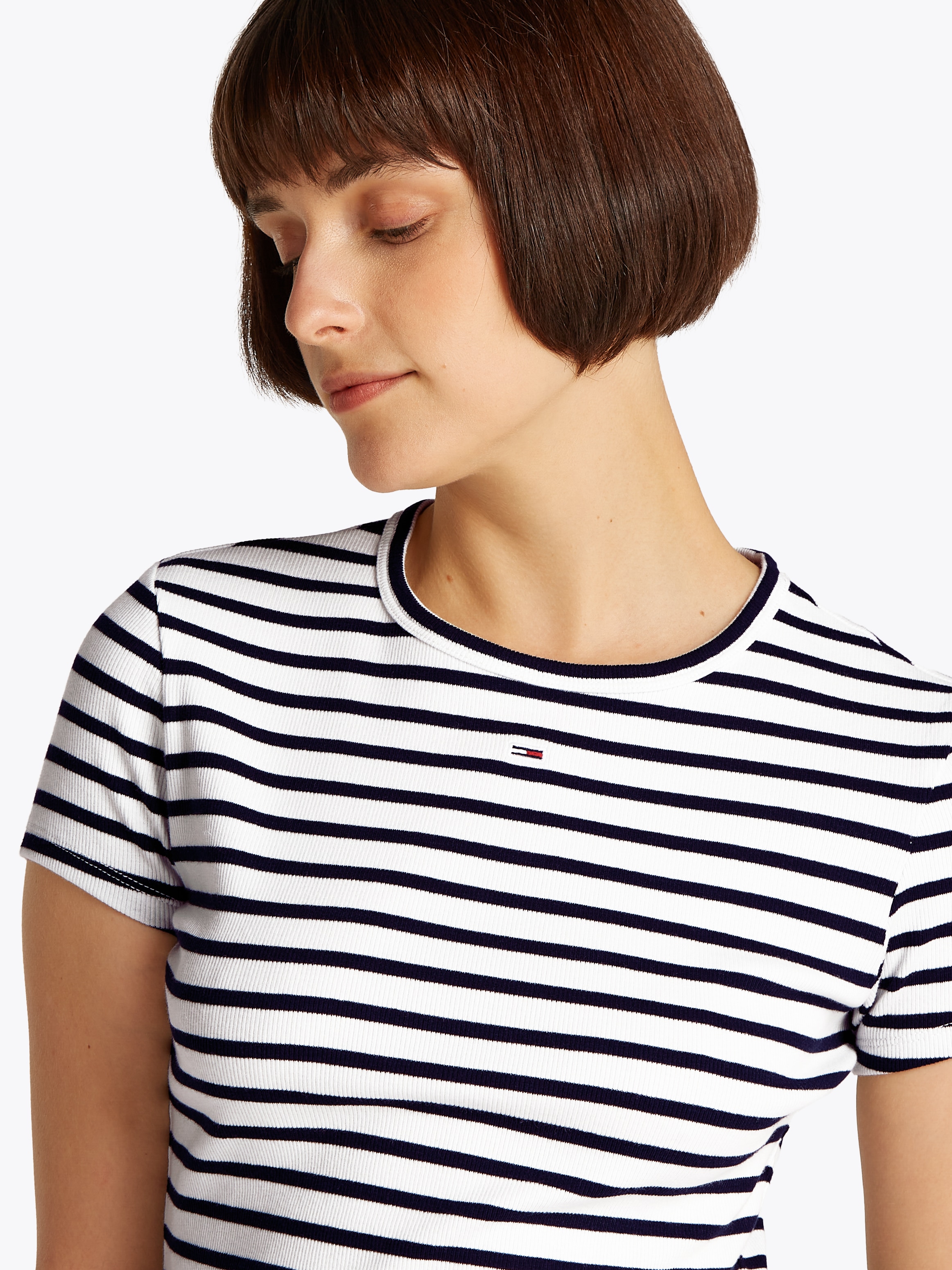 Tommy Jeans Curve T-shirt »Slim Essential« grandes tailles