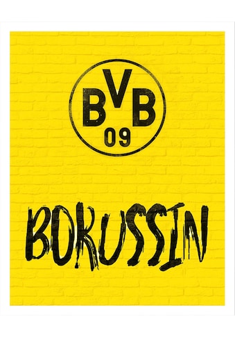 Poster »BVB Borussin Fussball Deko«