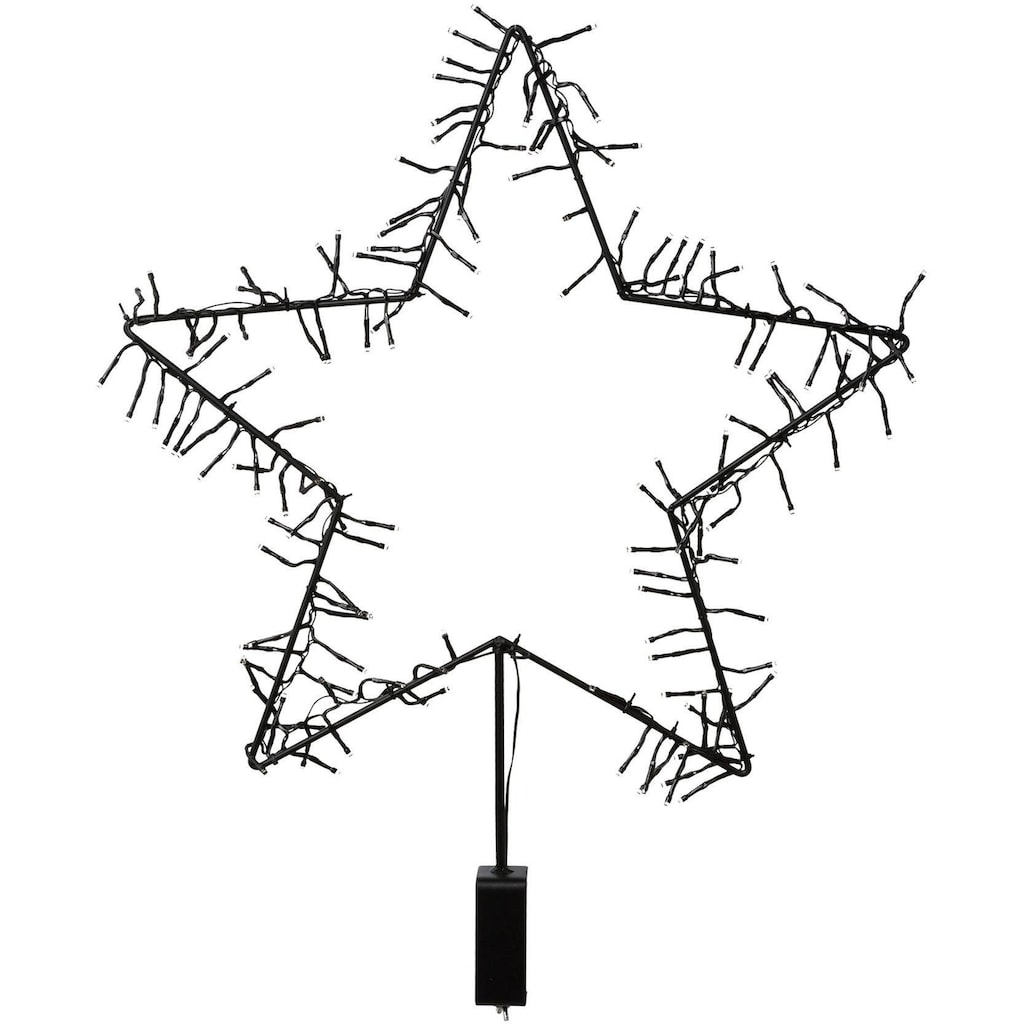 Creativ light LED Stern »Weihnachtsstern, Weihnachtsdeko«, 160 flammig-flammig