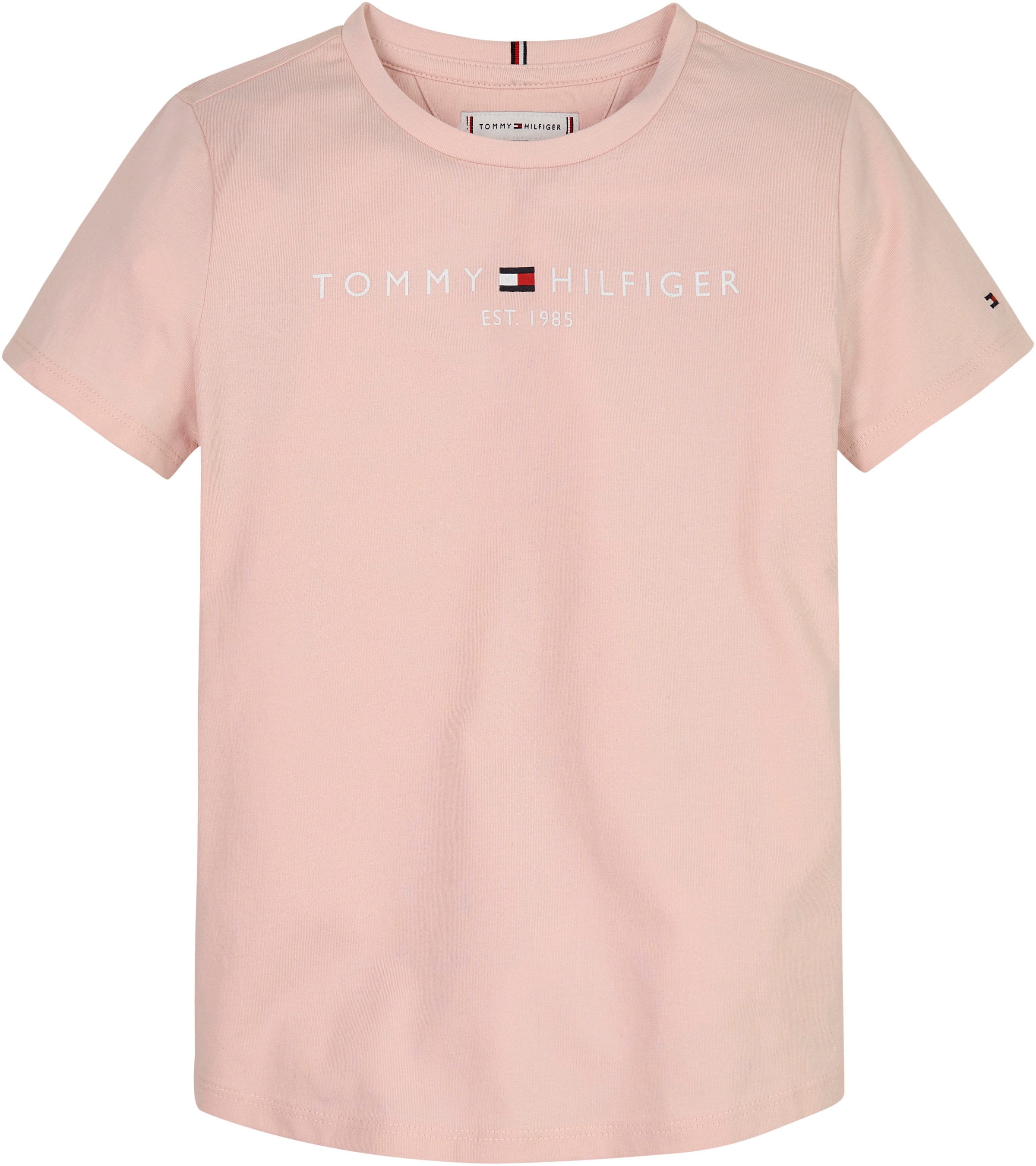 Tommy Hilfiger Kurzarmshirt »ESSENTIAL TEE S/S«, (1 tlg.), mit farbharmonischen Nähten