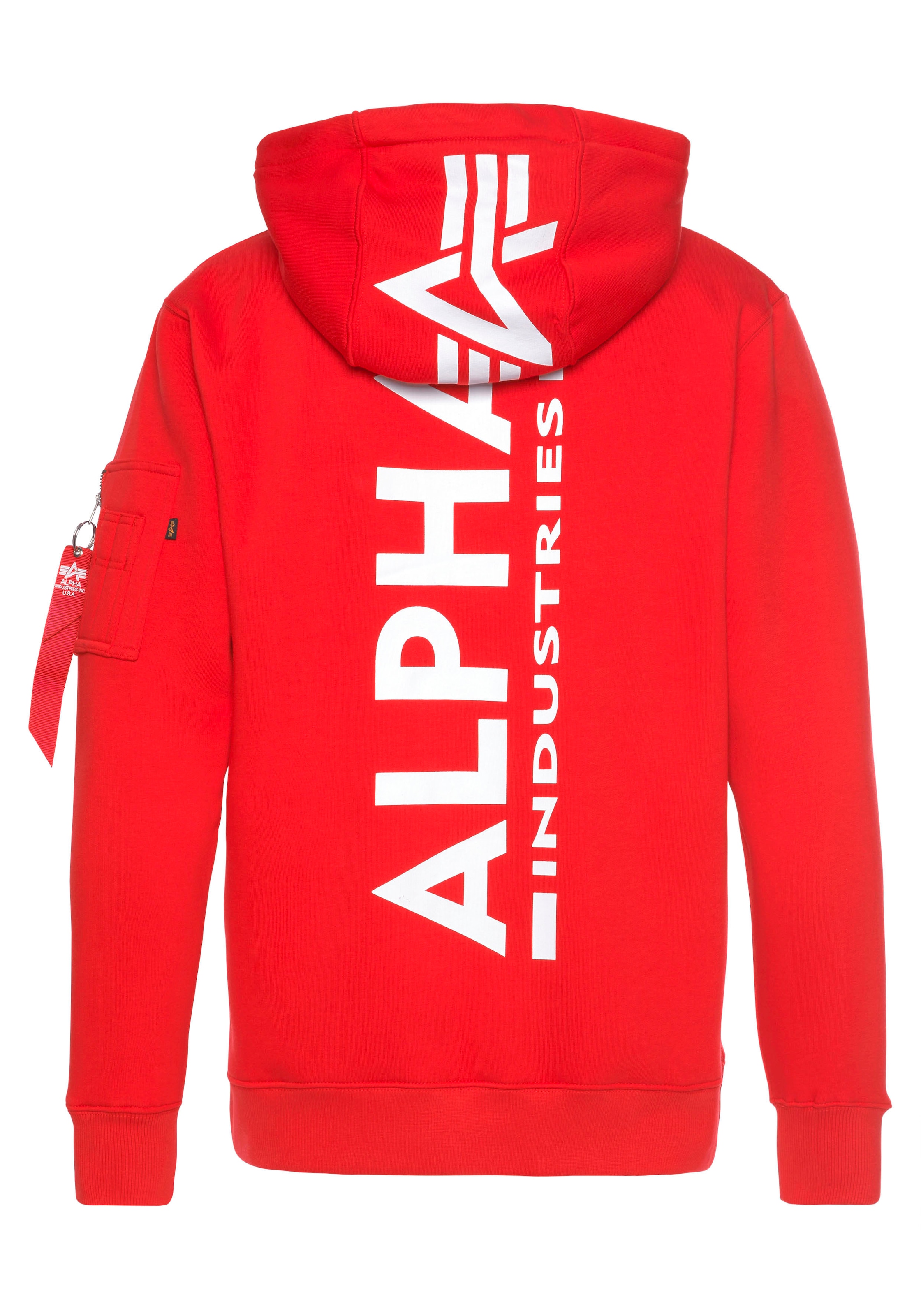 Alpha Industries Kapuzensweatshirt »BACK PRINT HOODY«
