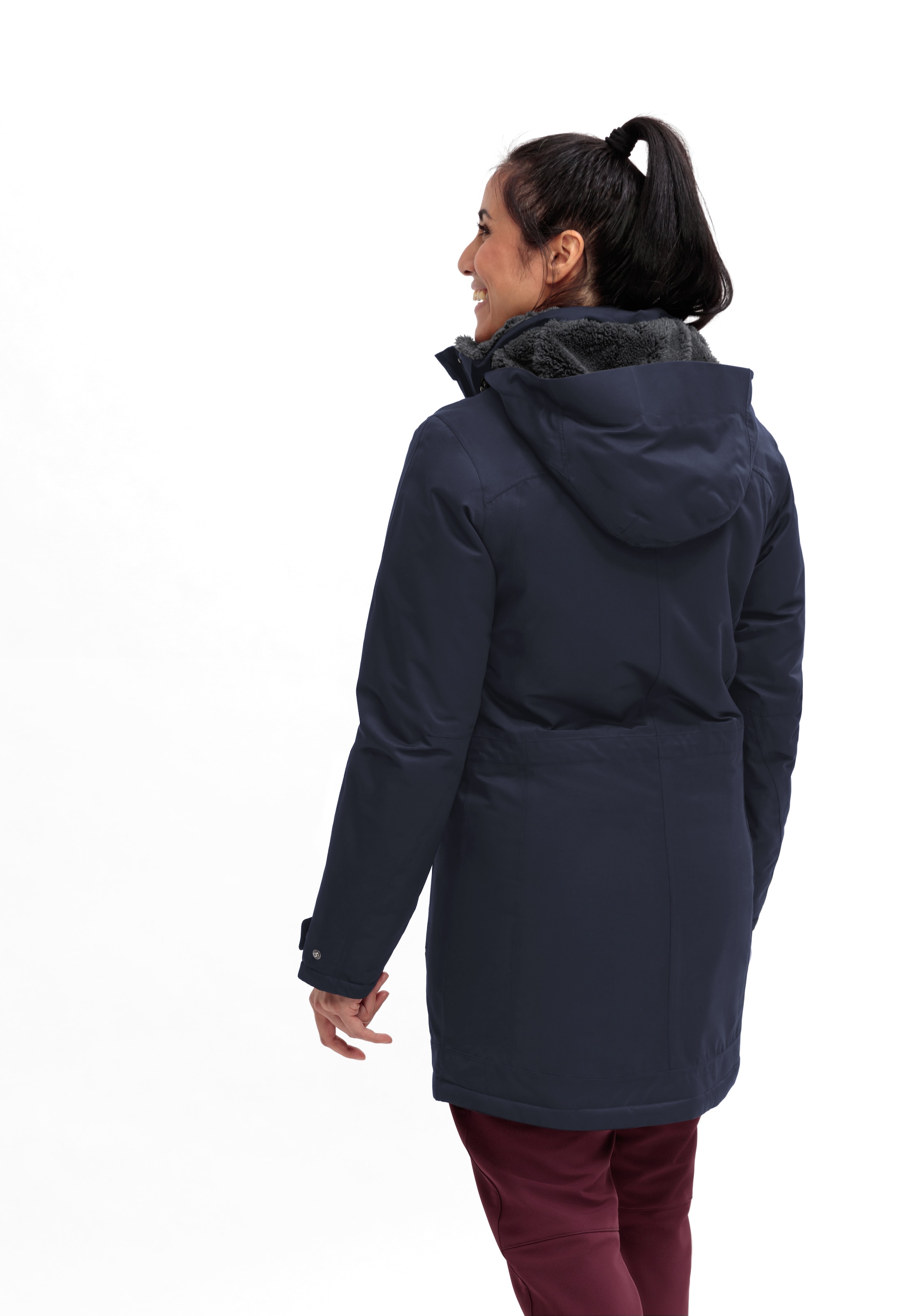 Maier Sports Funktionsjacke »Lisa 2.1«, Damen Mantel, atmungsaktiver Wintermantel, 2 RV-Taschen, Regular Fit