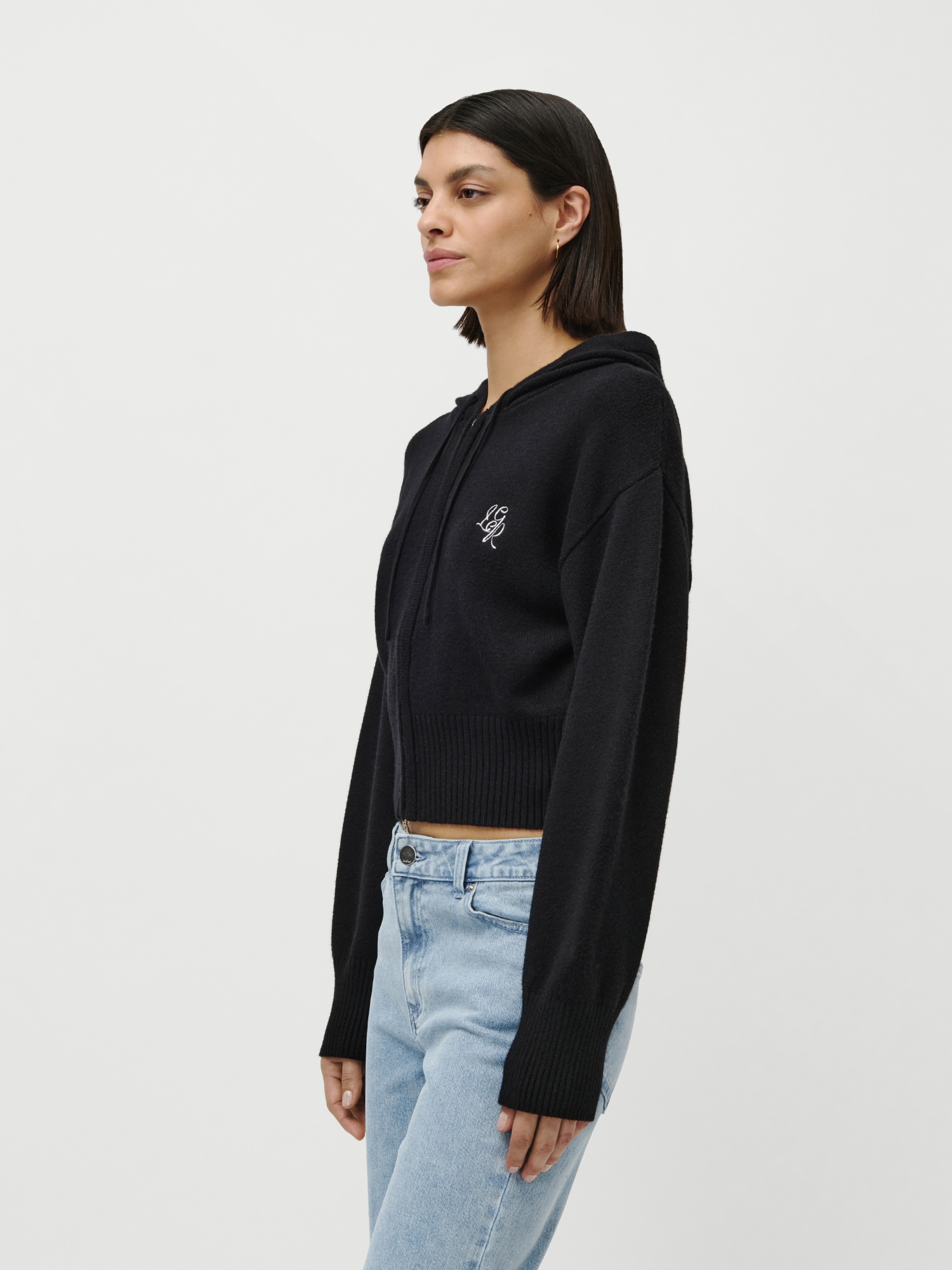 LeGer Kapuzenstrickjacke »Cornelia, LeGer by Lena Gercke« Regular fit mit Kapuze