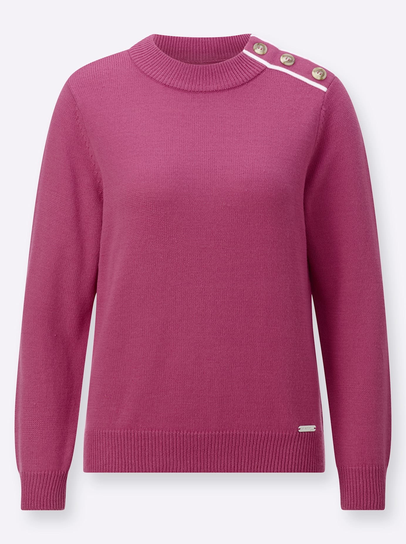 Casual Looks Rundhalspullover »Pullover«