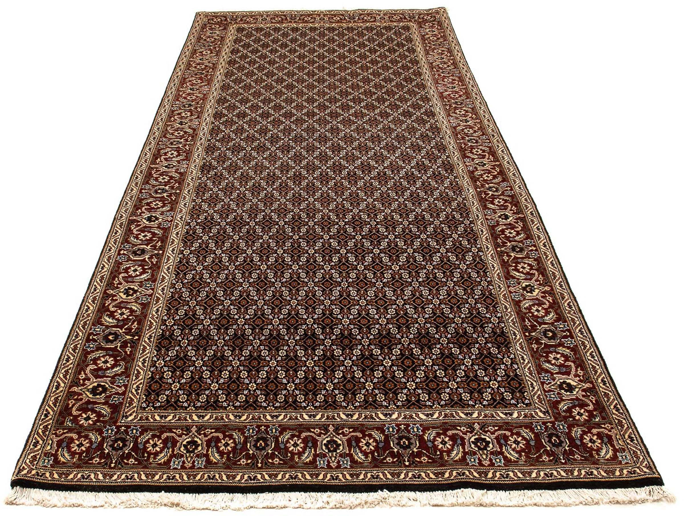 Image of morgenland Orientteppich »Perser - Täbriz - 336 x 123 cm - mehrfarbig«, rechteckig, 10 mm Höhe, Wohnzimmer, Handgeknüpft, Einzelstück mit Zertifikat bei Ackermann Versand Schweiz