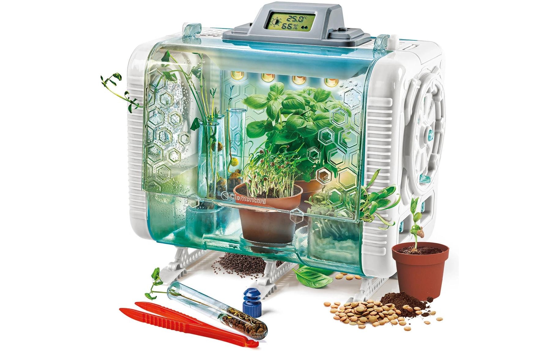 Clementoni® Coffret d'expérimentation »High Tech Gewächshaus«