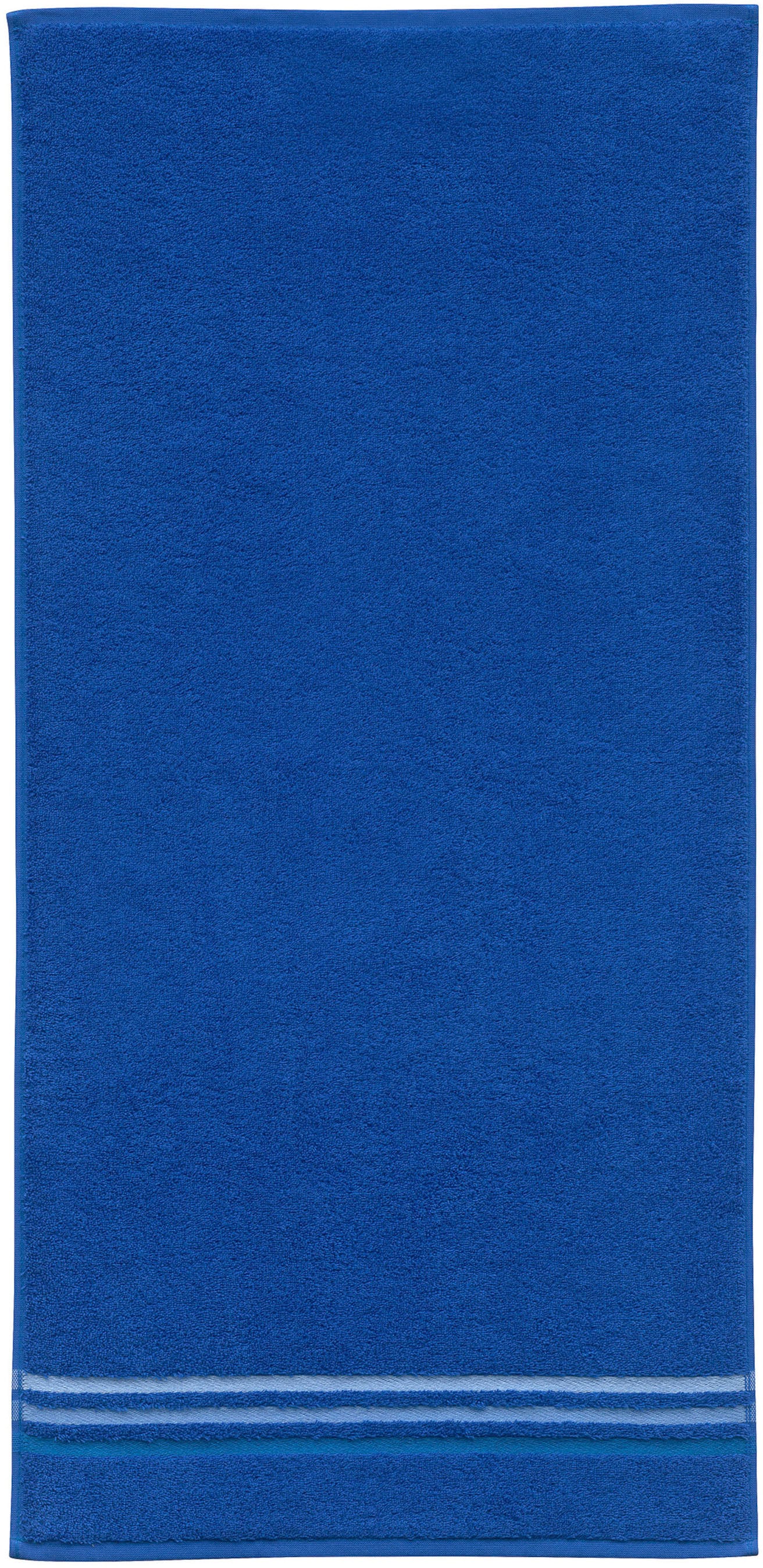 Schiesser Handtücher »Skyline Color«, (4 St.), mit eleganter Streifenbordüre, MADE IN GREEN by OEKO-TEX®-zertifiziert